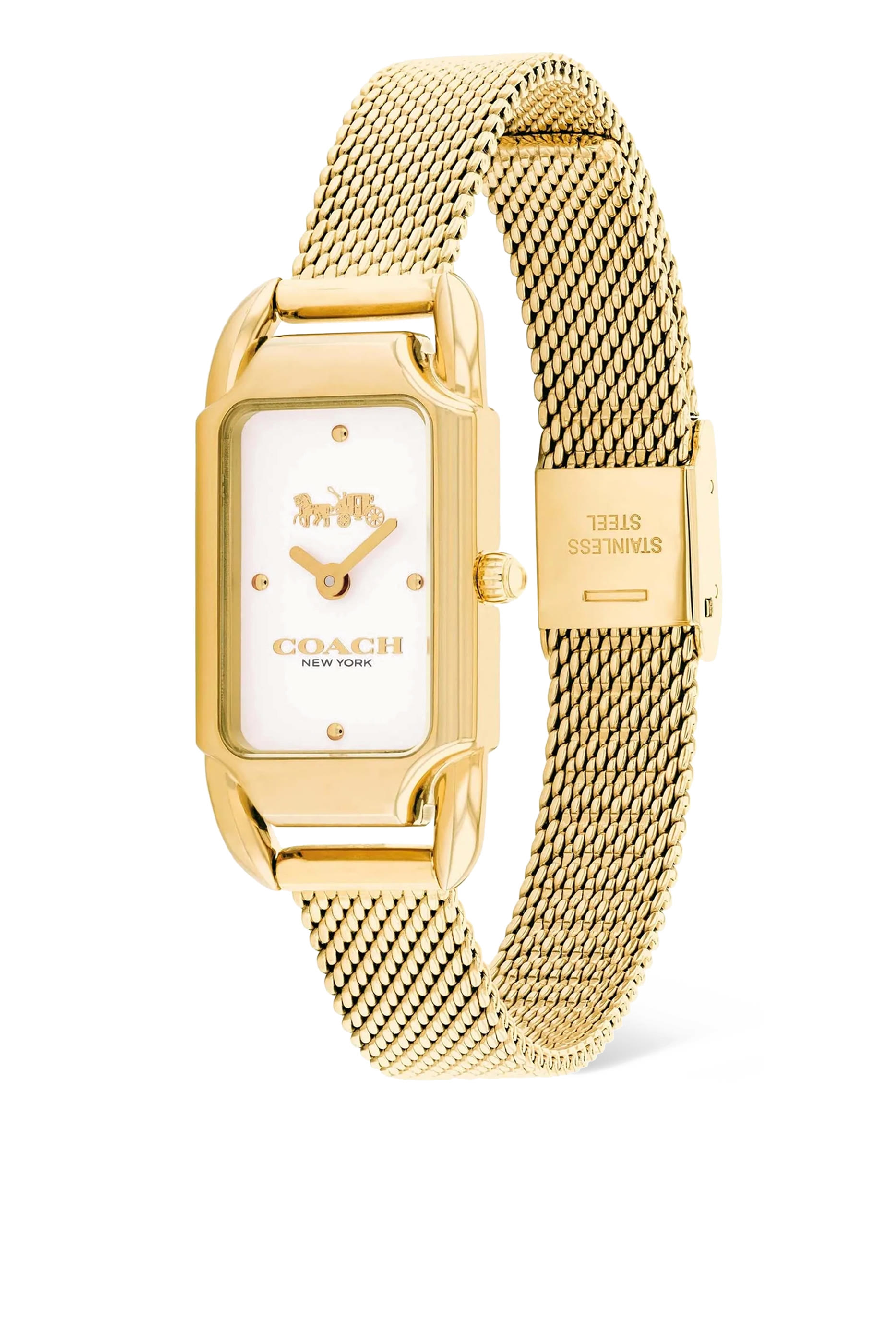 Cadie Gold Mesh Watch