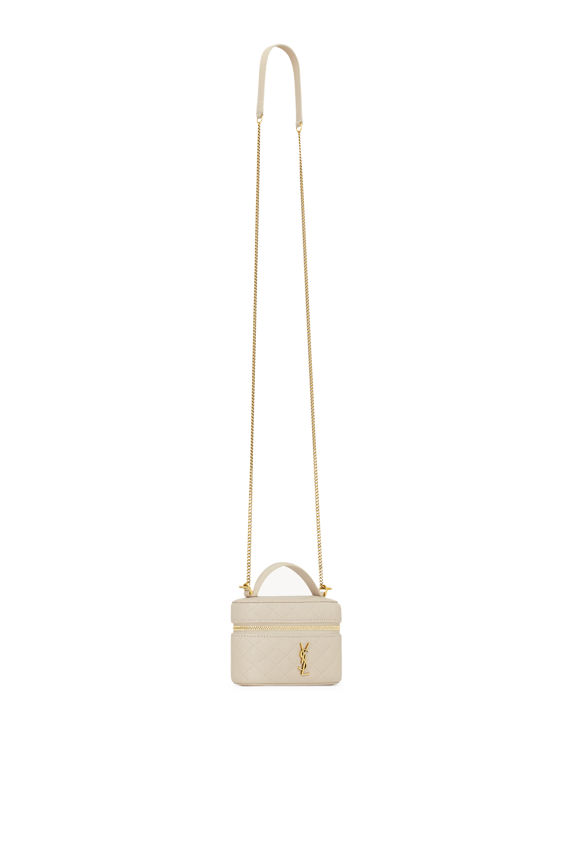 Gaby Micro Lambskin Cosmetic Bag