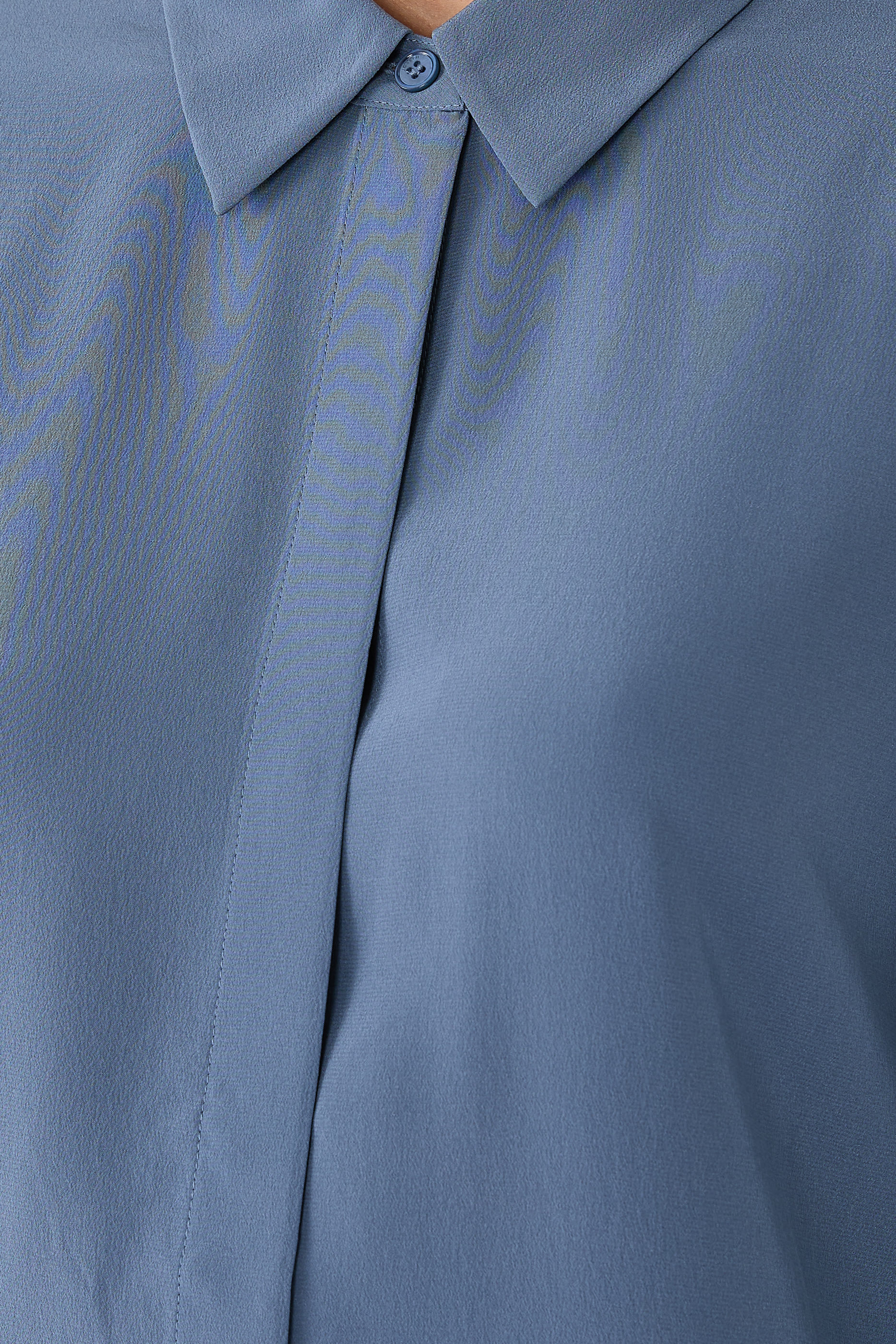  Bold Crepe de Soie Silk Blouse