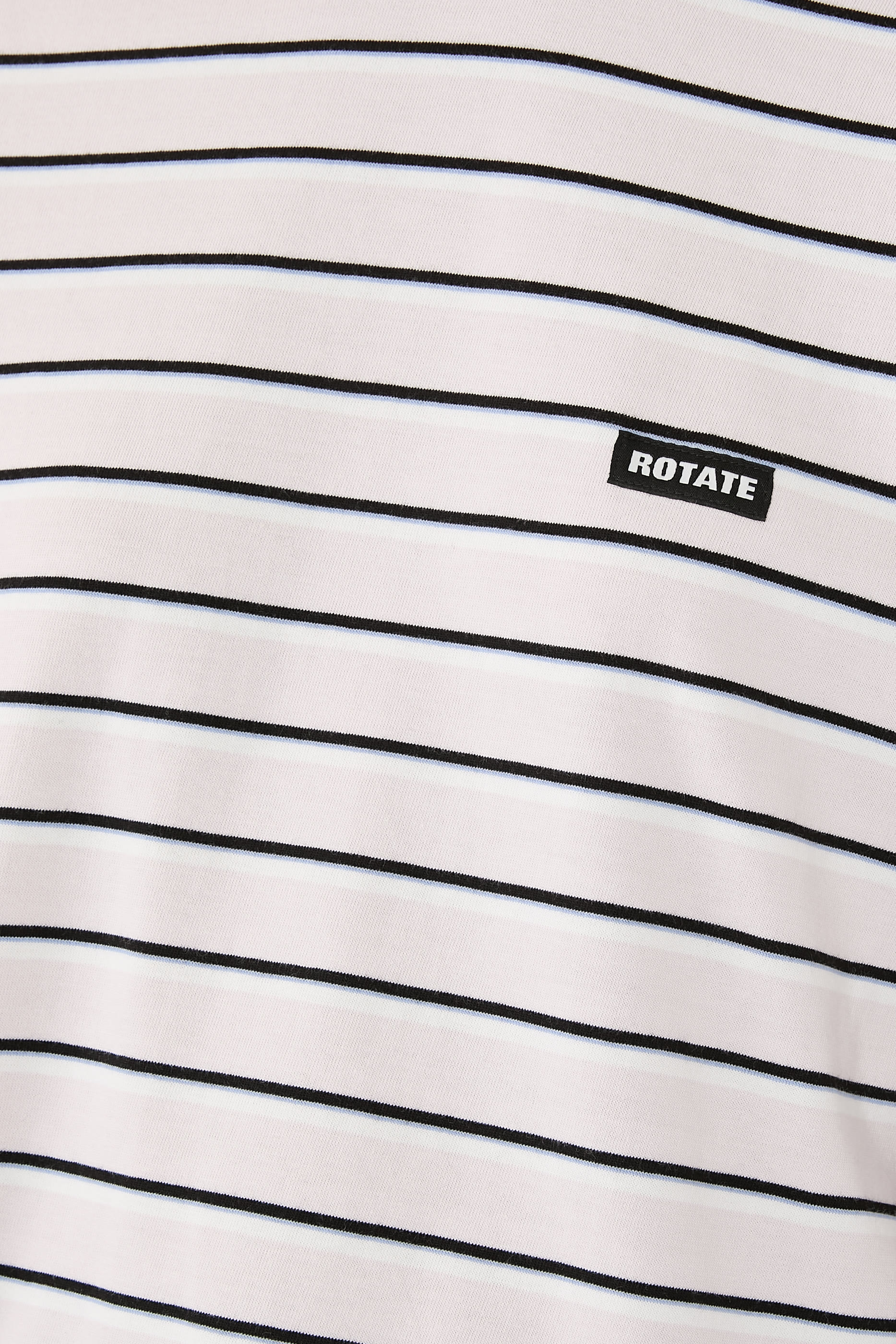 Striped Oversized Jersey T-Shirt 