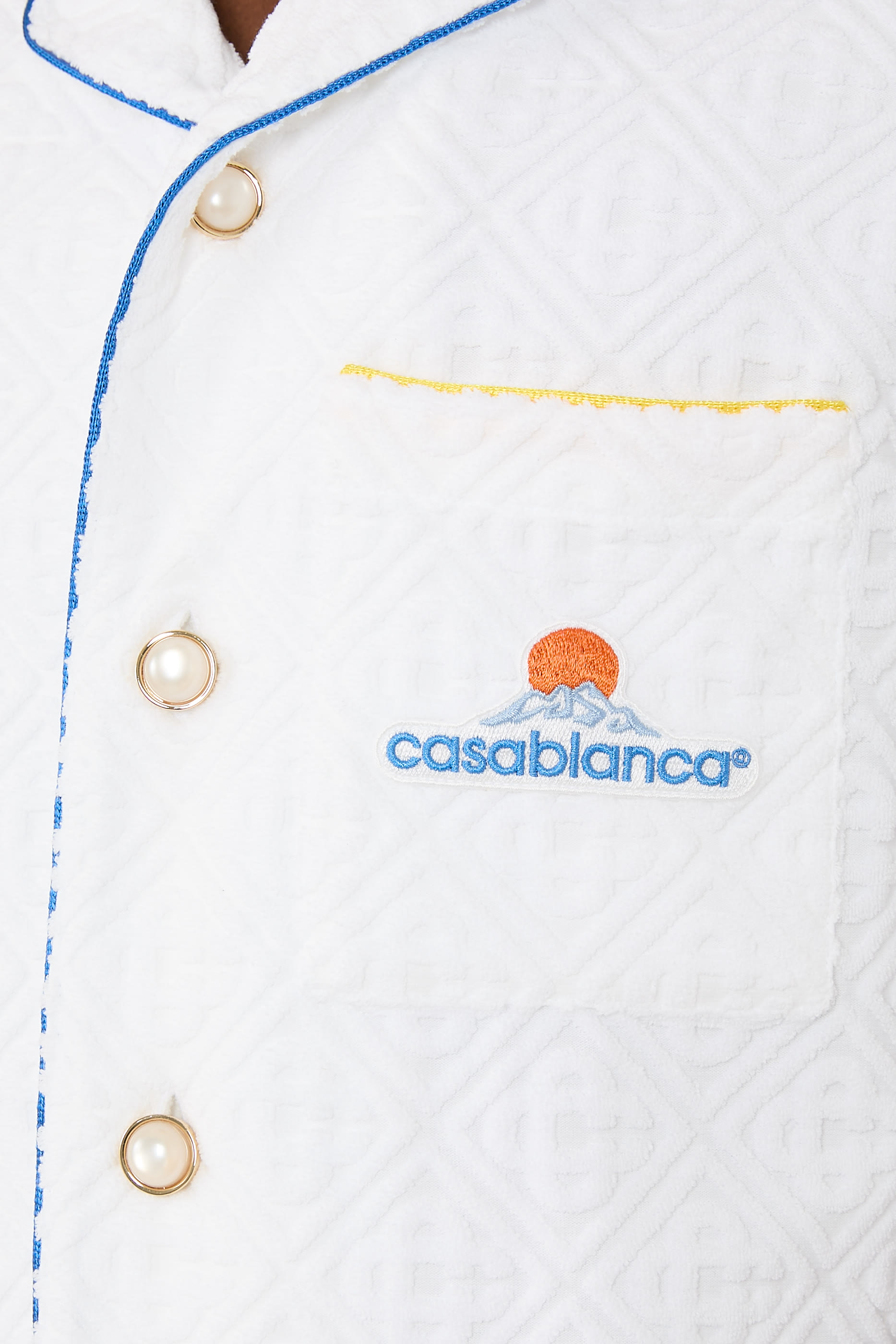 Monogram Jacquard Towelling Shirt