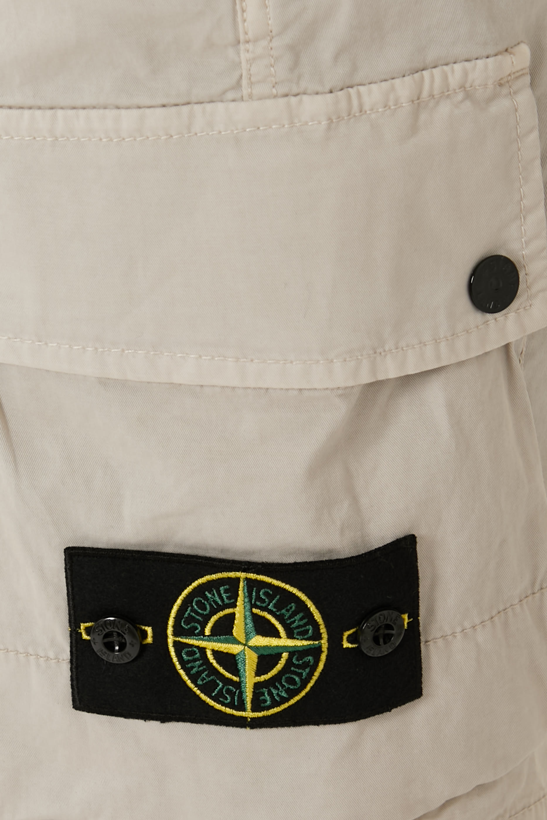 Cargo Bermuda Shorts with Zip Pockets