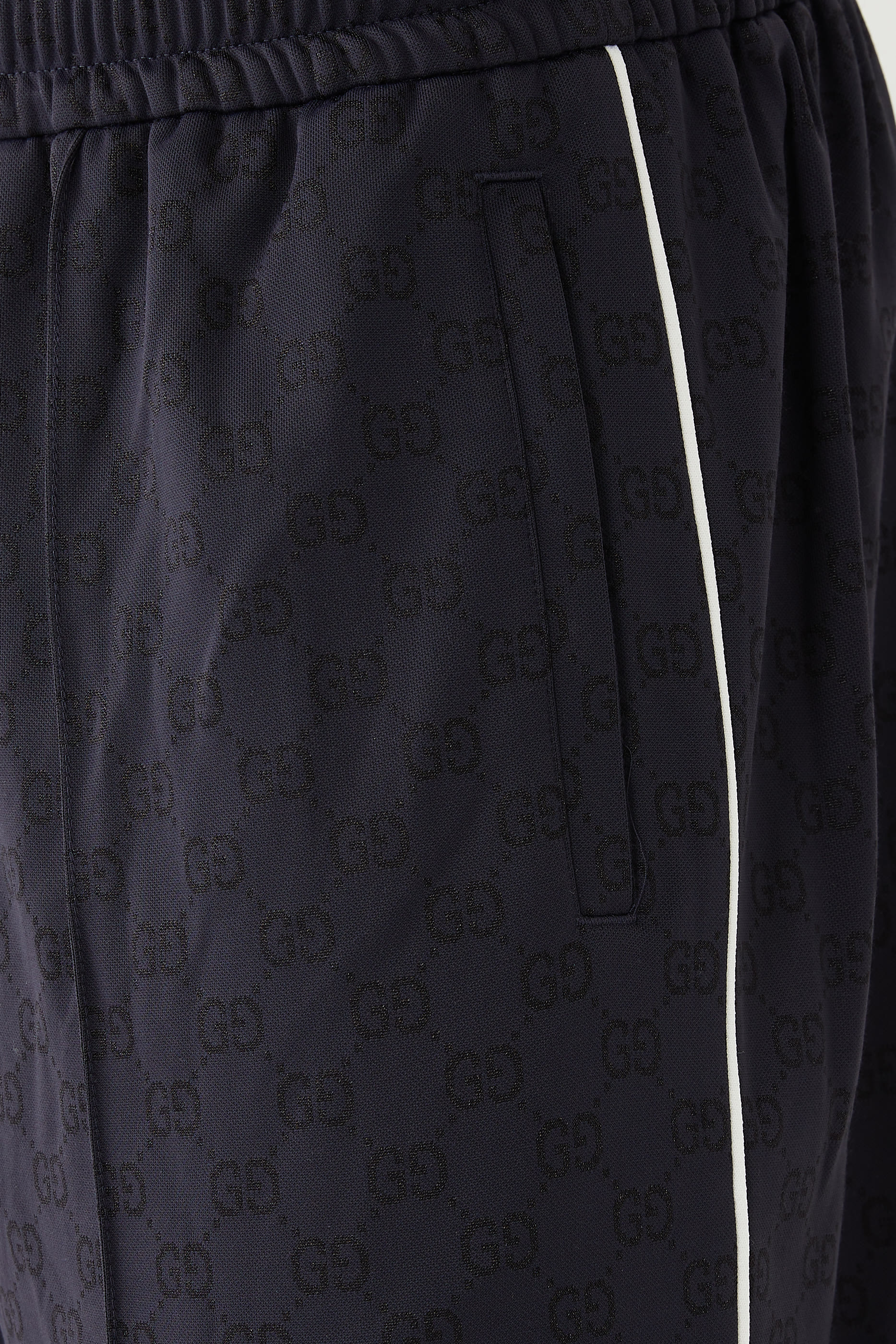 GG Nylon and Cotton Pants