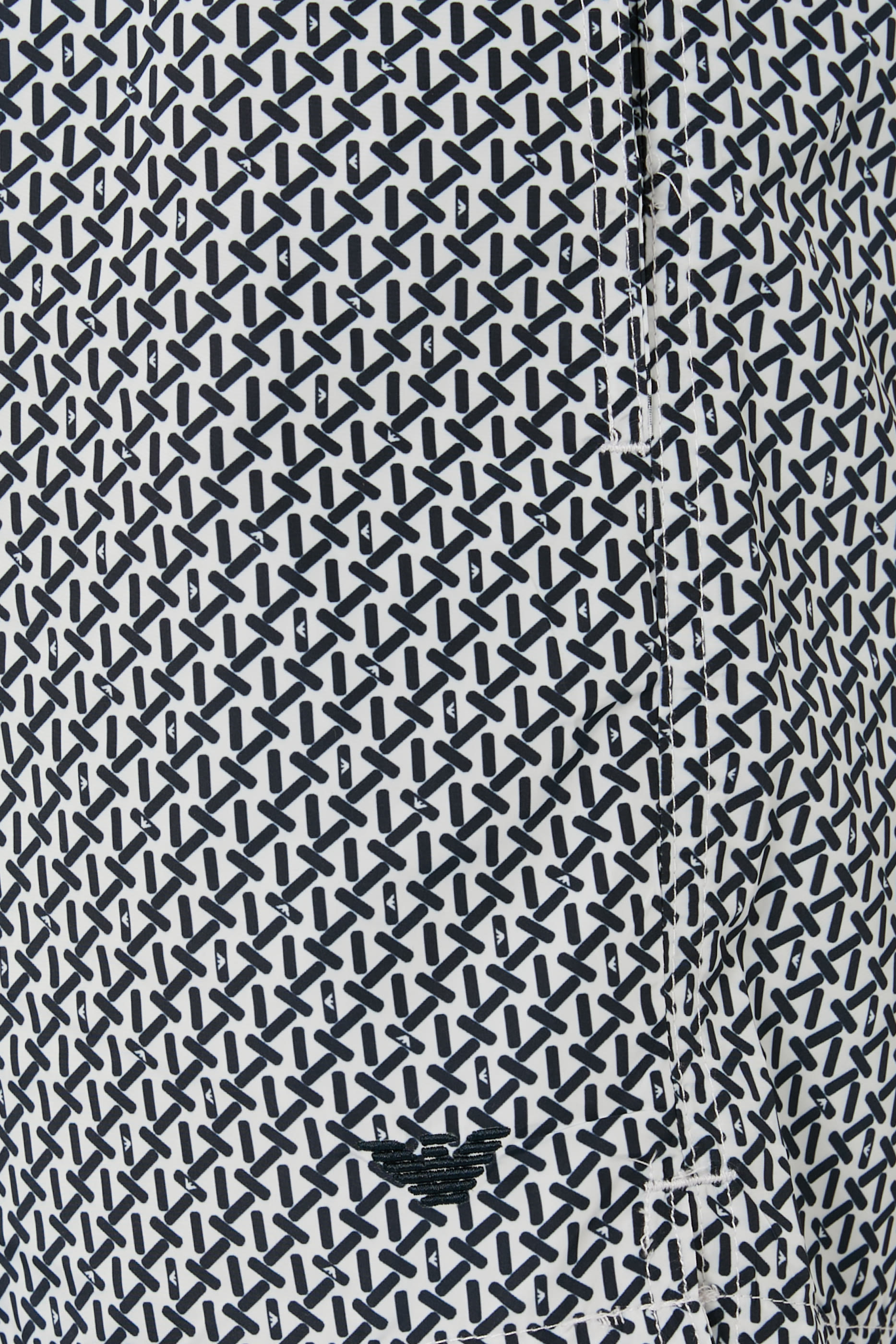 Sticks Print Swim Shorts