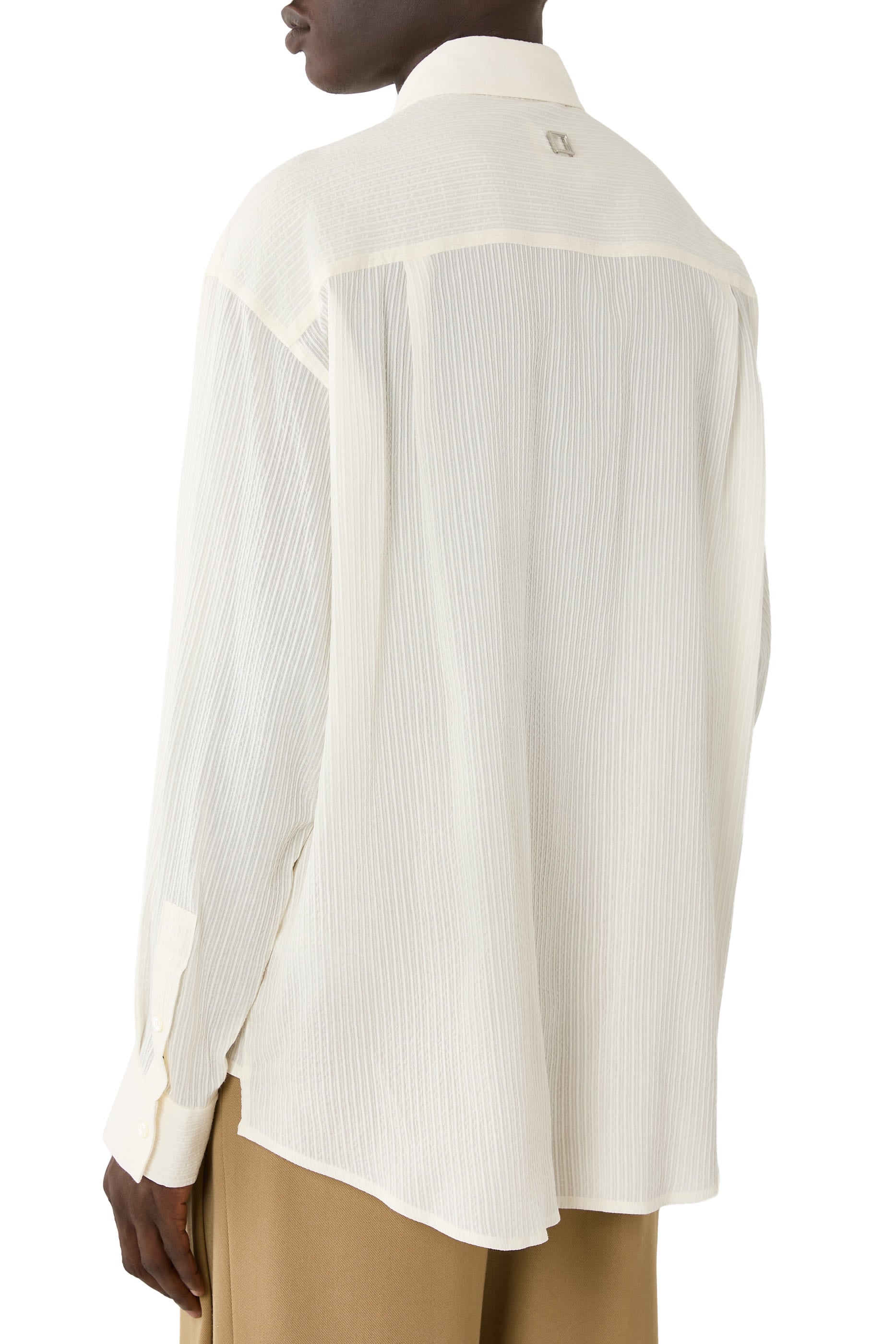 Pattern Stripe Shirt