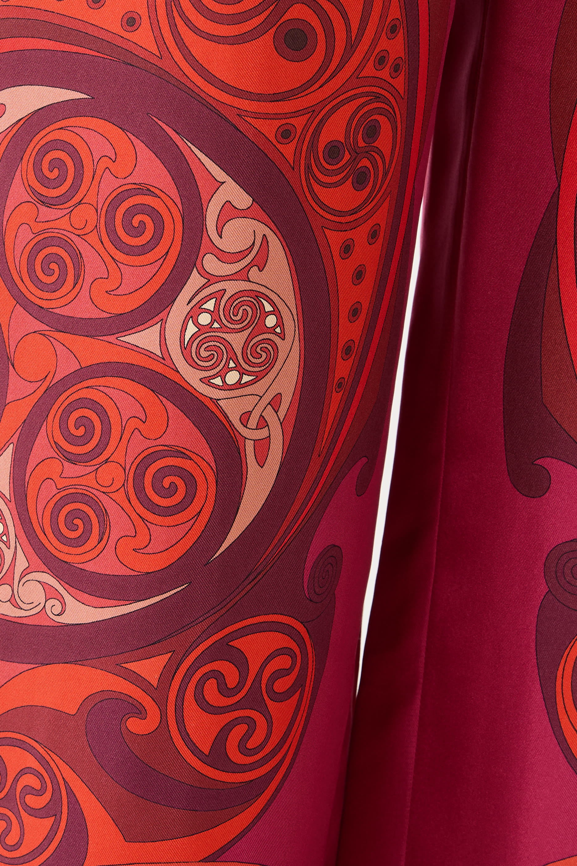 Club Printed Wide-Leg Pants