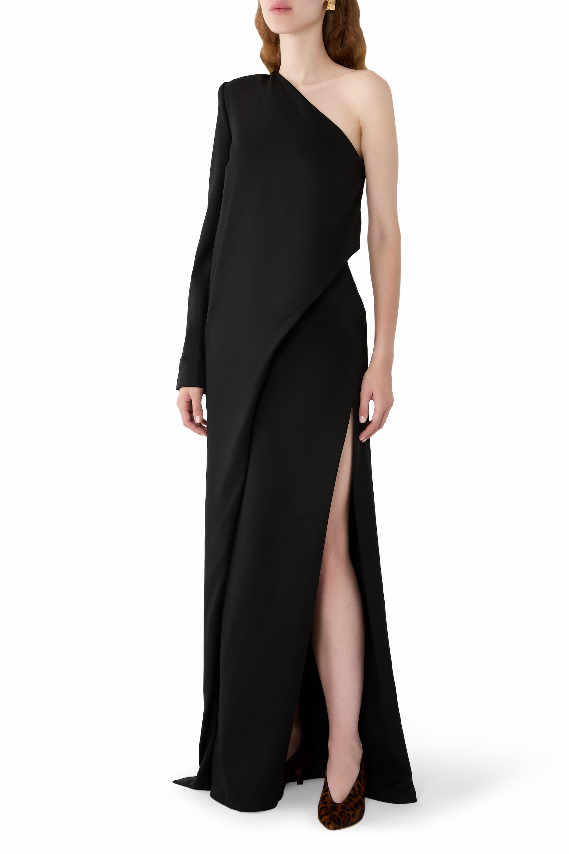 Ciran Asymmetric Maxi Dress