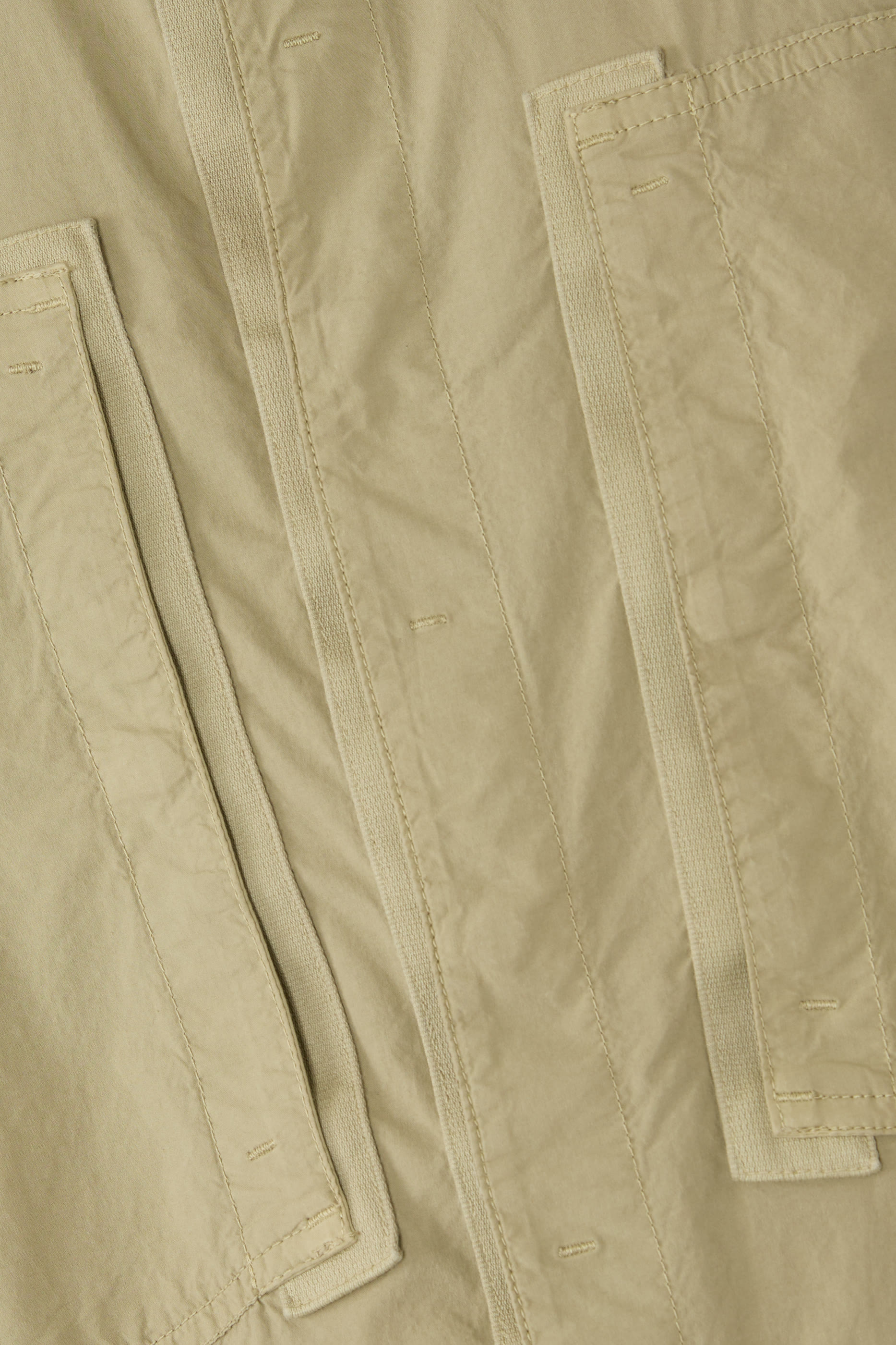 Logo Patch Zip-Up Overshirt