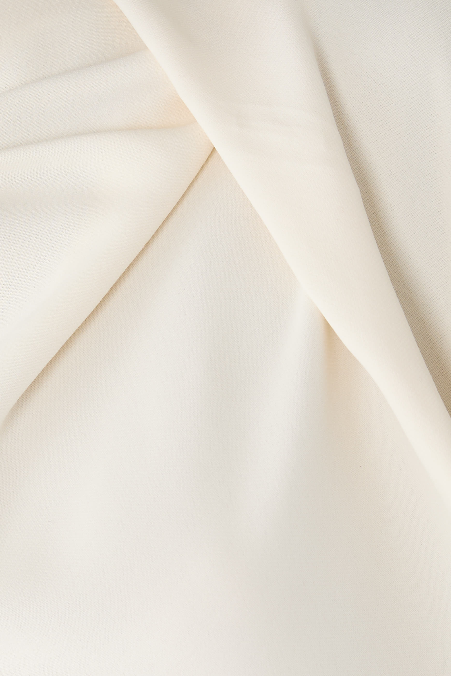 Asymmetric Draped Cady Blouse 