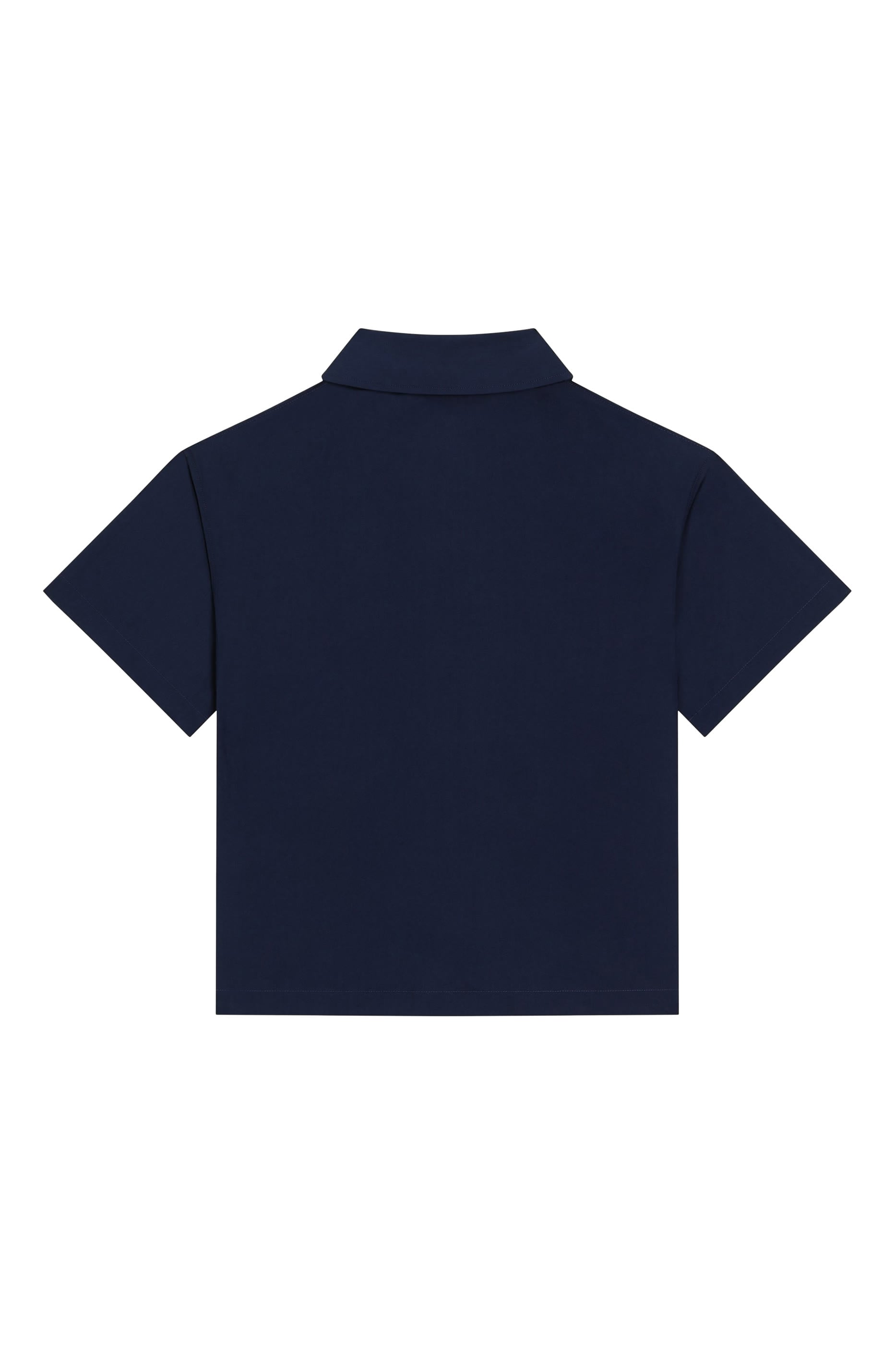 Kids Logo Zip Collar Shirt
