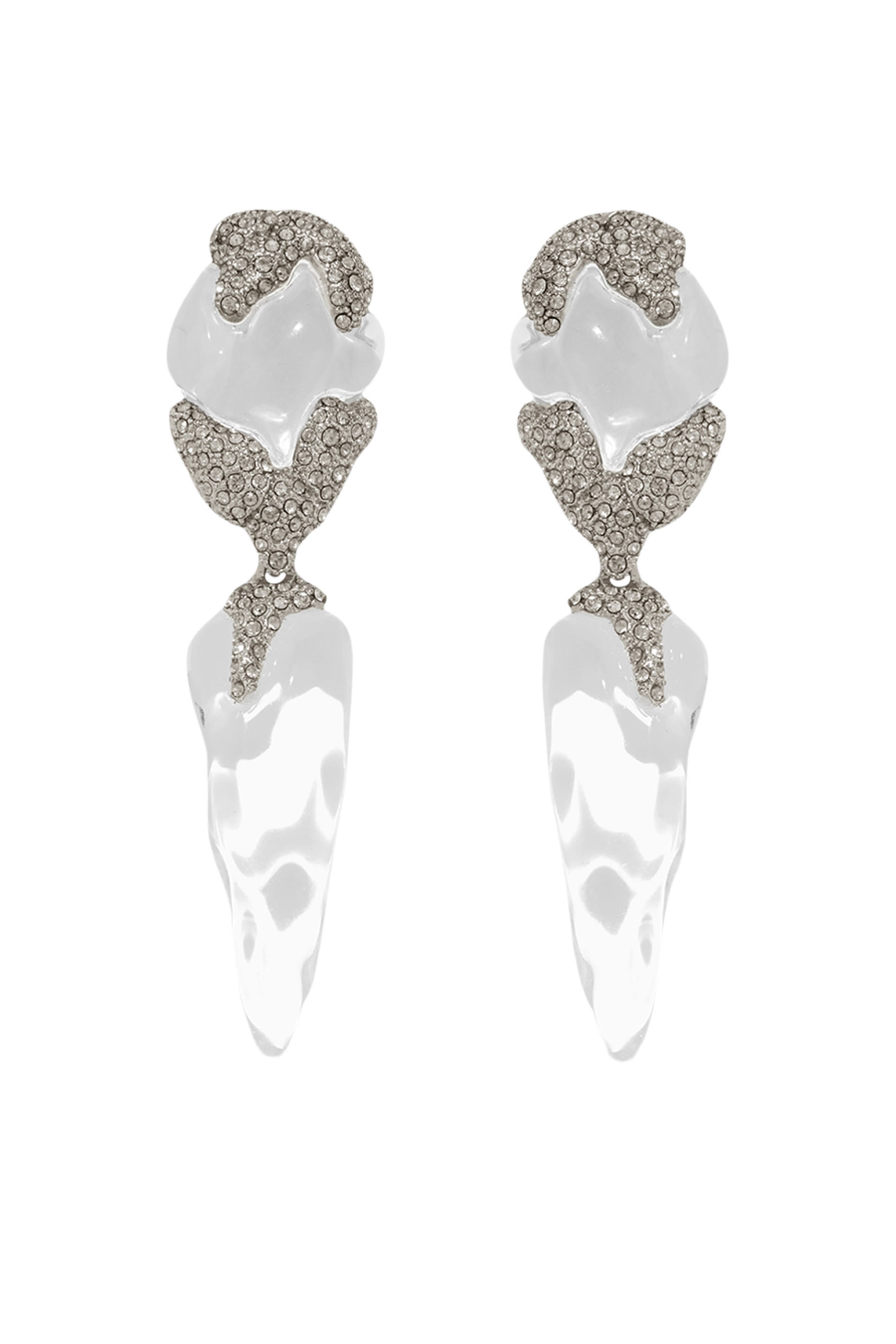 Silverlake Lucite Post Drop Earrings