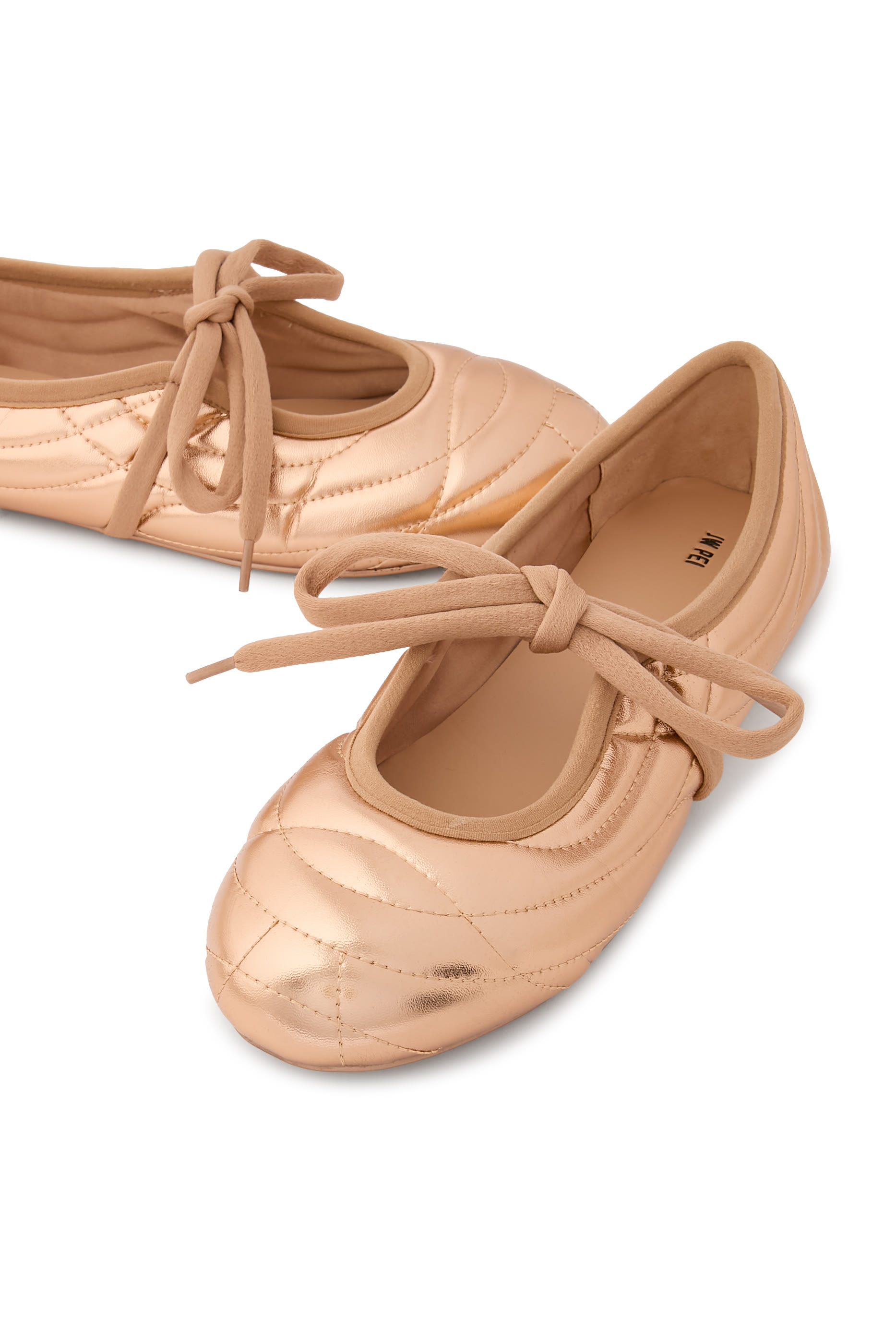 Erika Topstitching Ballet Flats