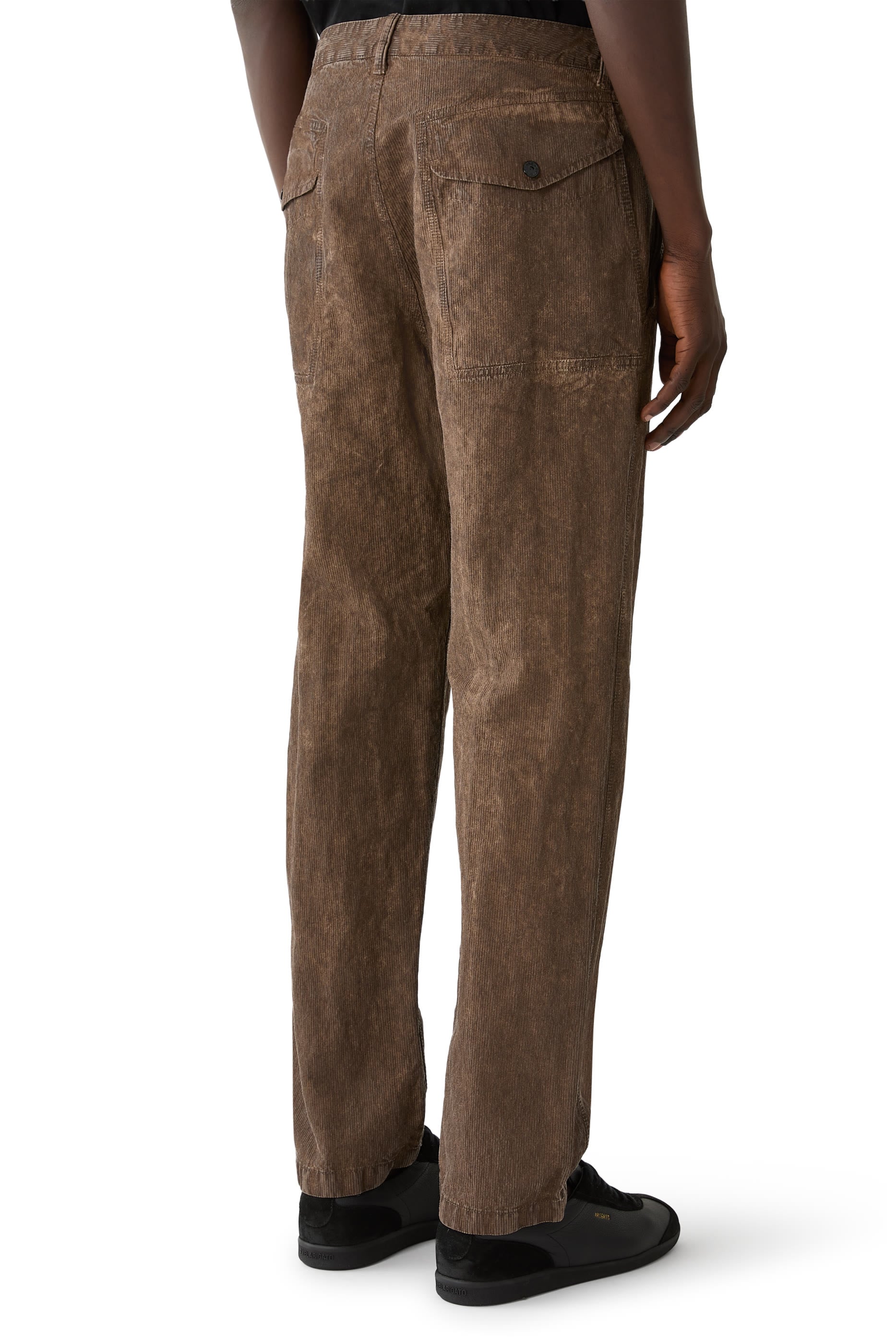 Logo Patch Chino Trousers