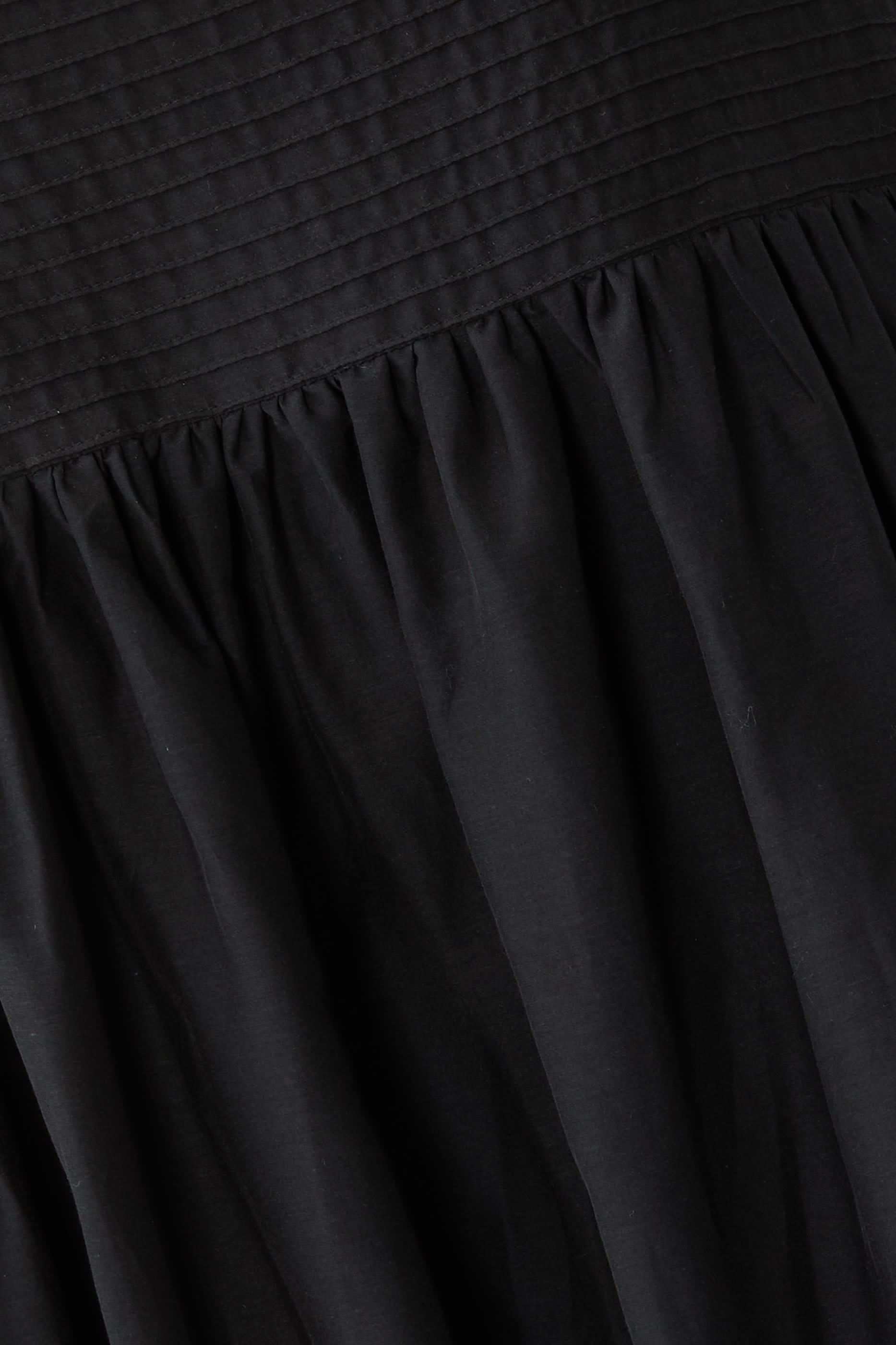 Empire Pintuck Bodice Dress