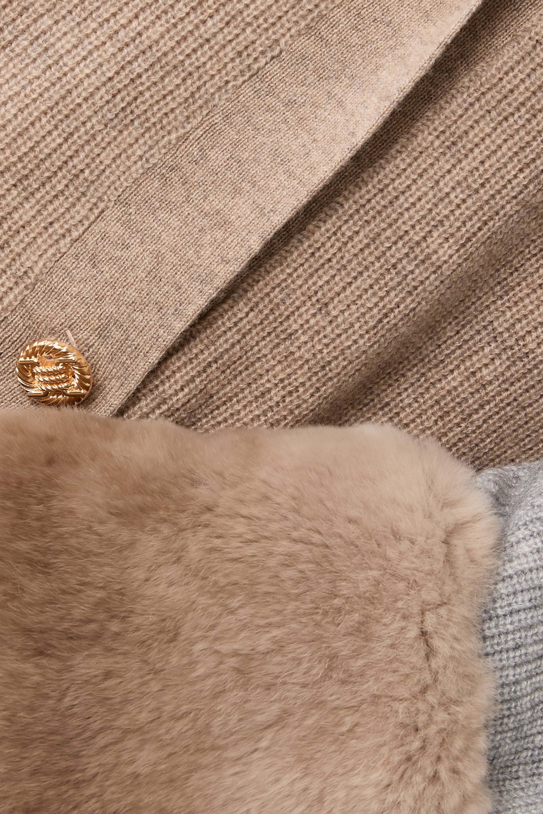 Tie Detail Cuff Cardigan