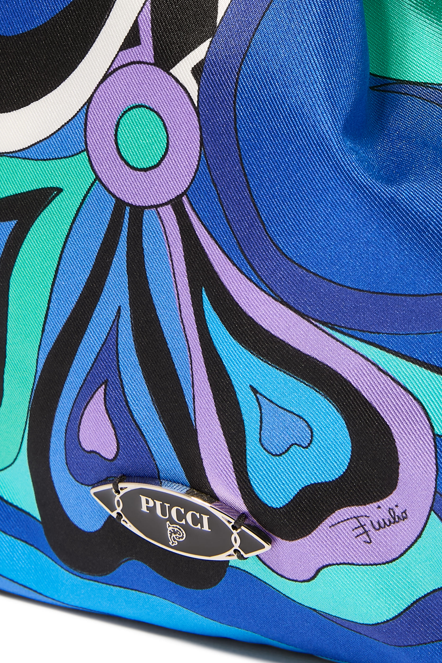 Orchidee Print Emilio Bag