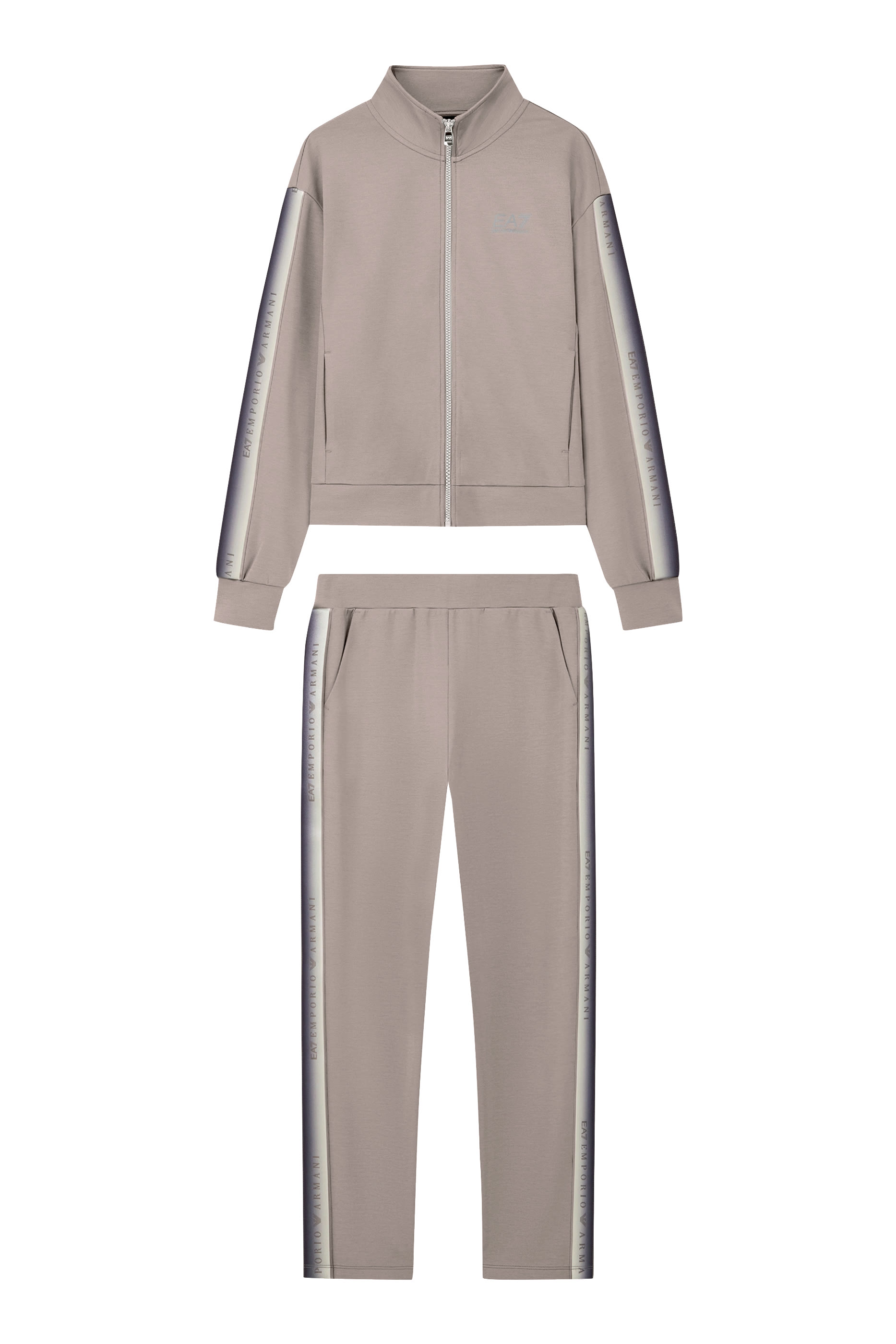 EA7 Logo Tape Tracksuit Set