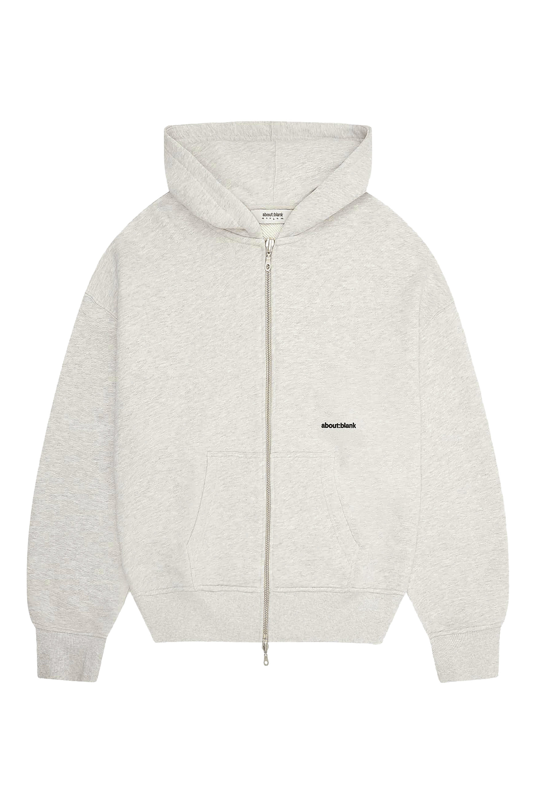 Logo Box Zip Hoodie