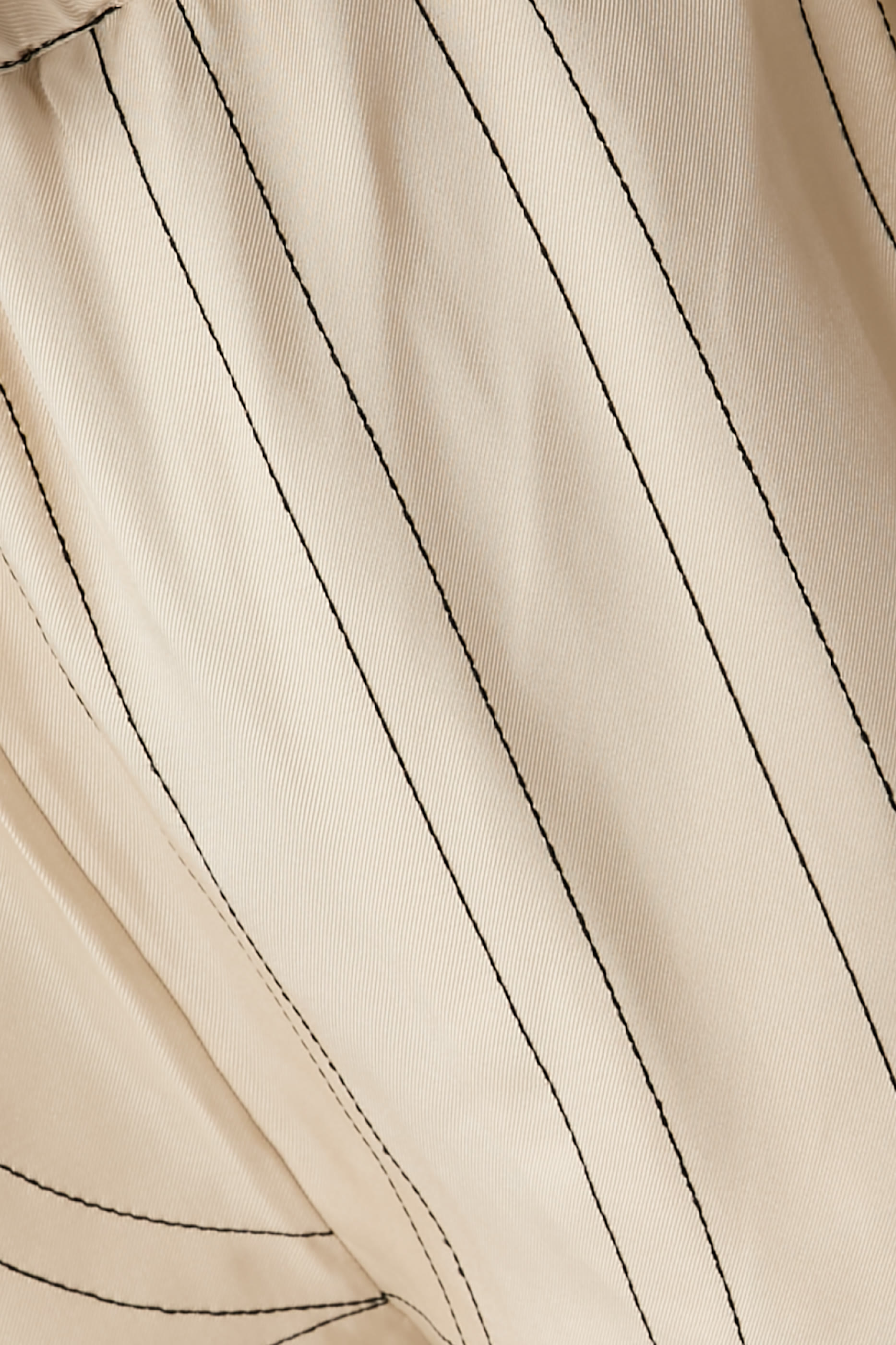 Monogram Silk Pajama Culottes