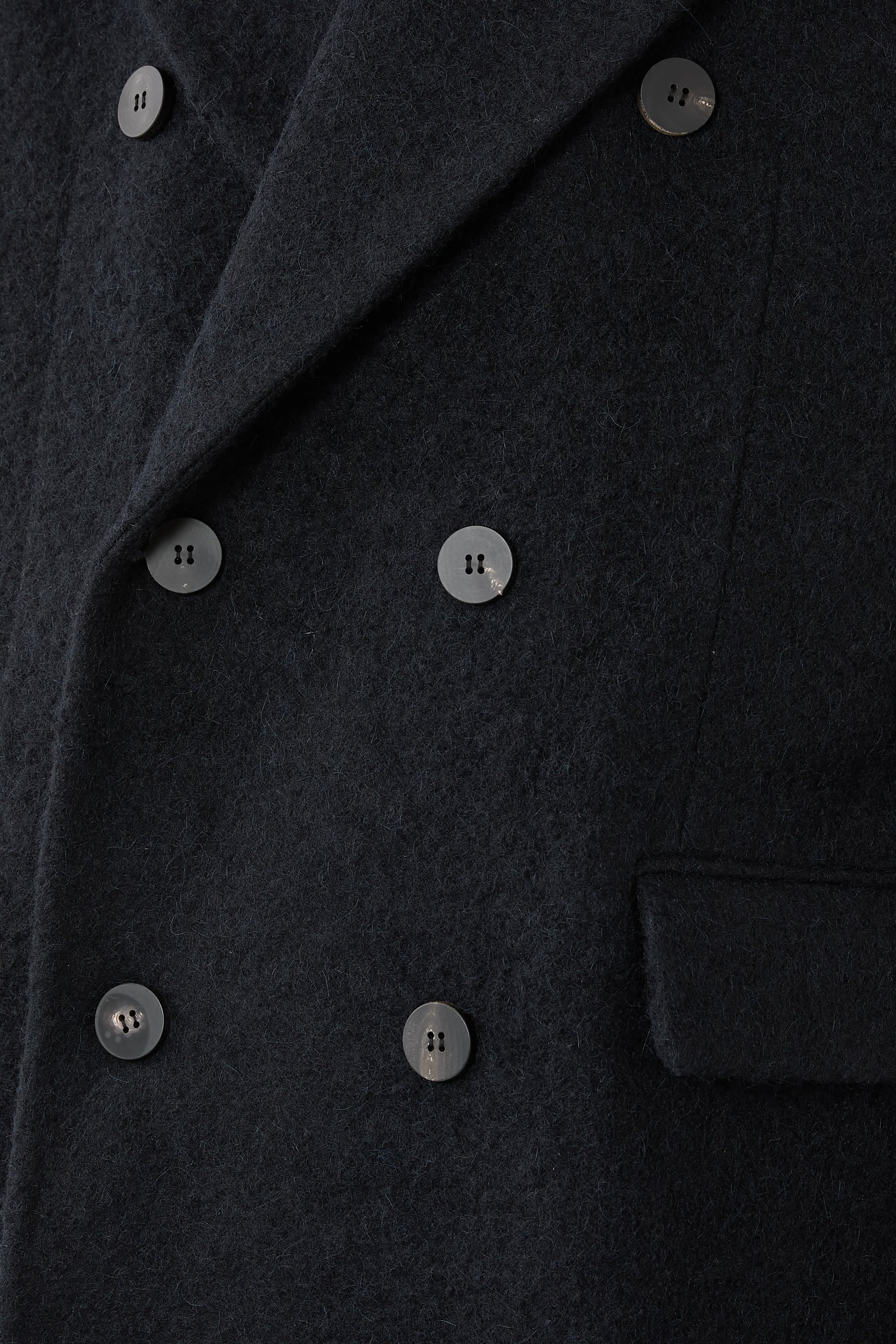 Double-Breasted Long Coat