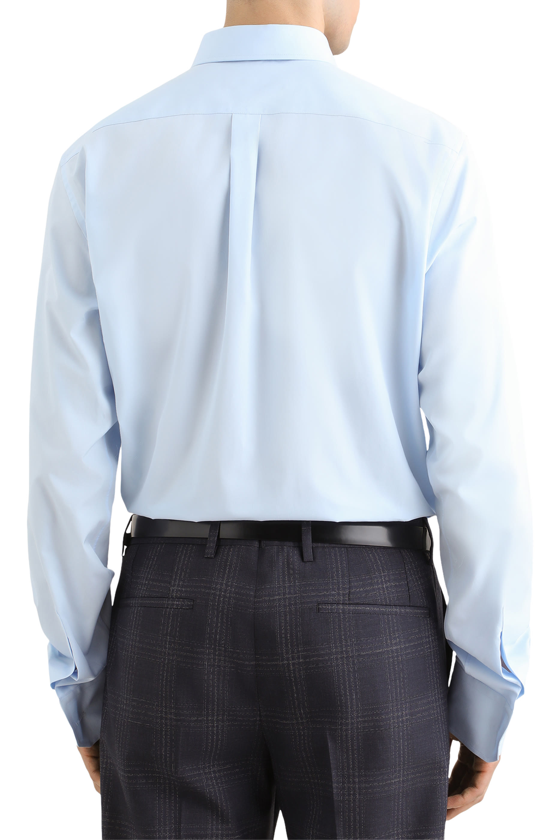 Stretch Cotton Poplin Martini Shirt 