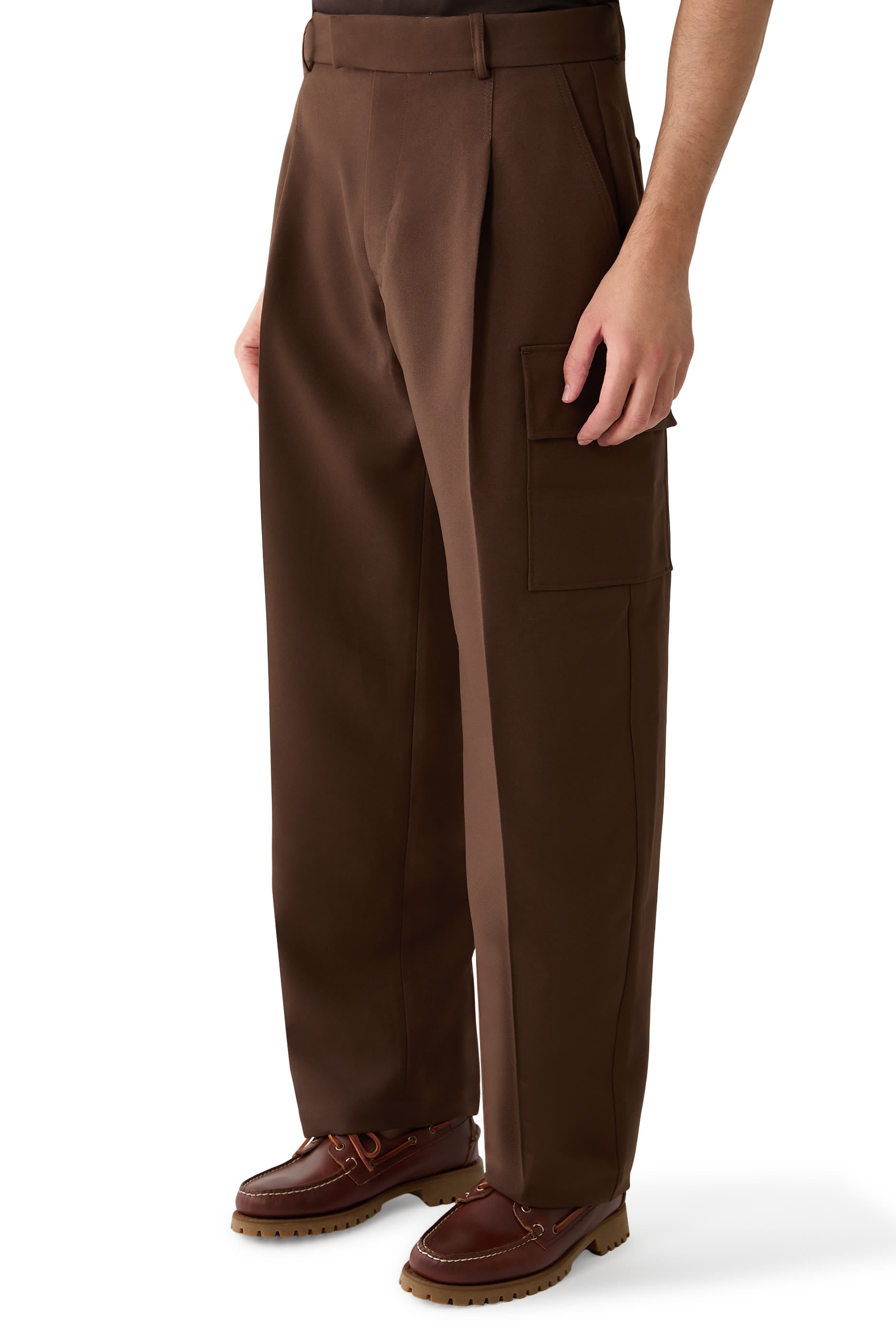Twill Cargo Pants