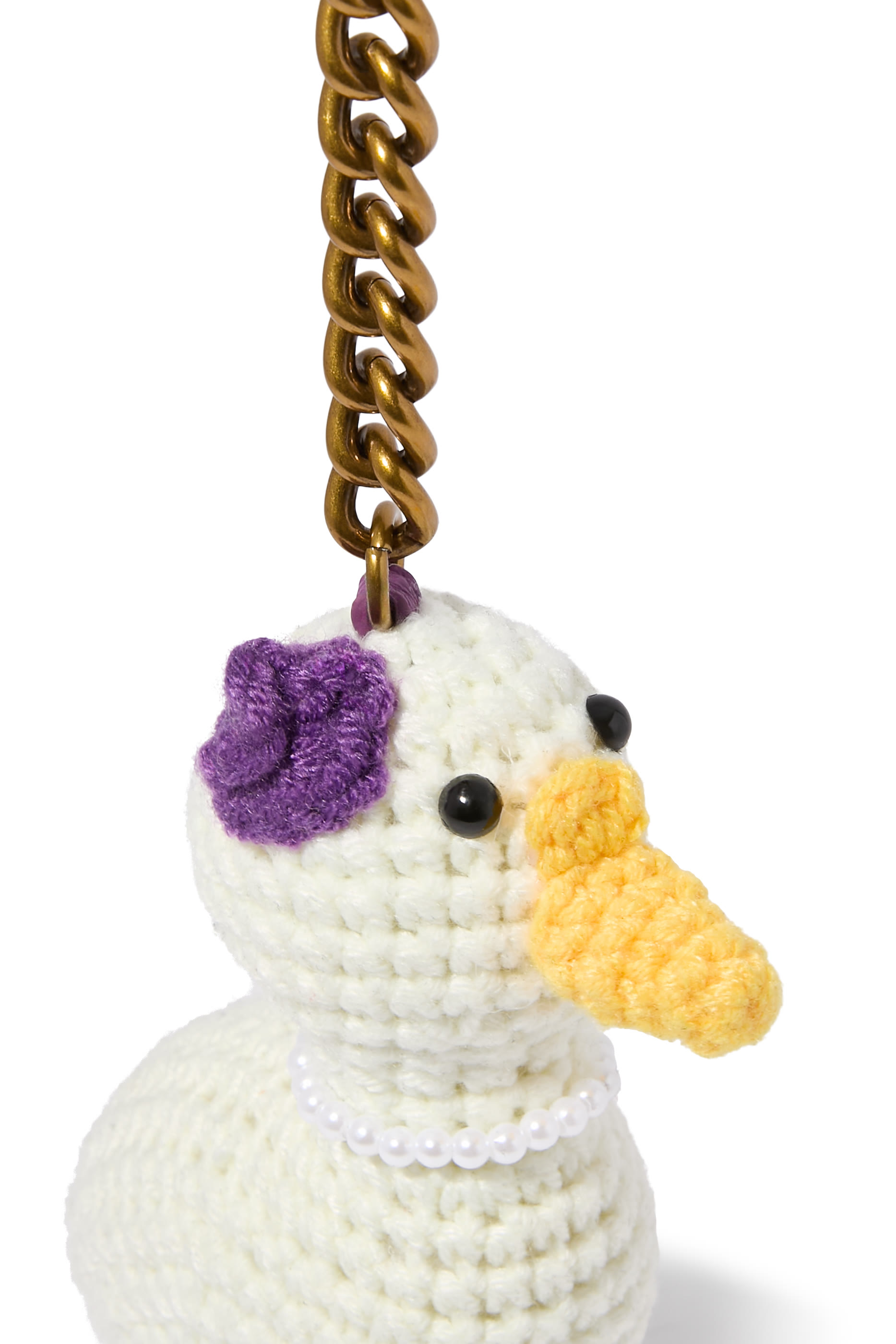 Crochet Duck Animal Charm