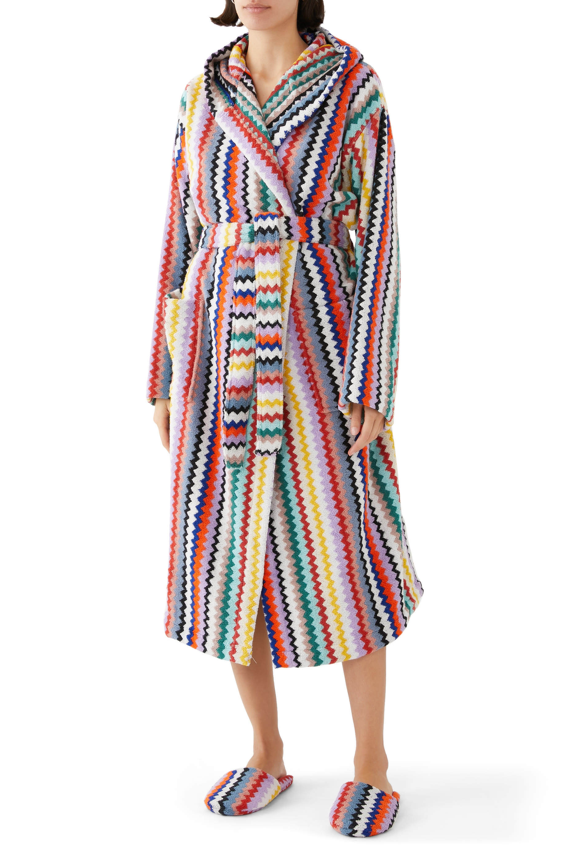 Riverbero Hooded Bathrobe