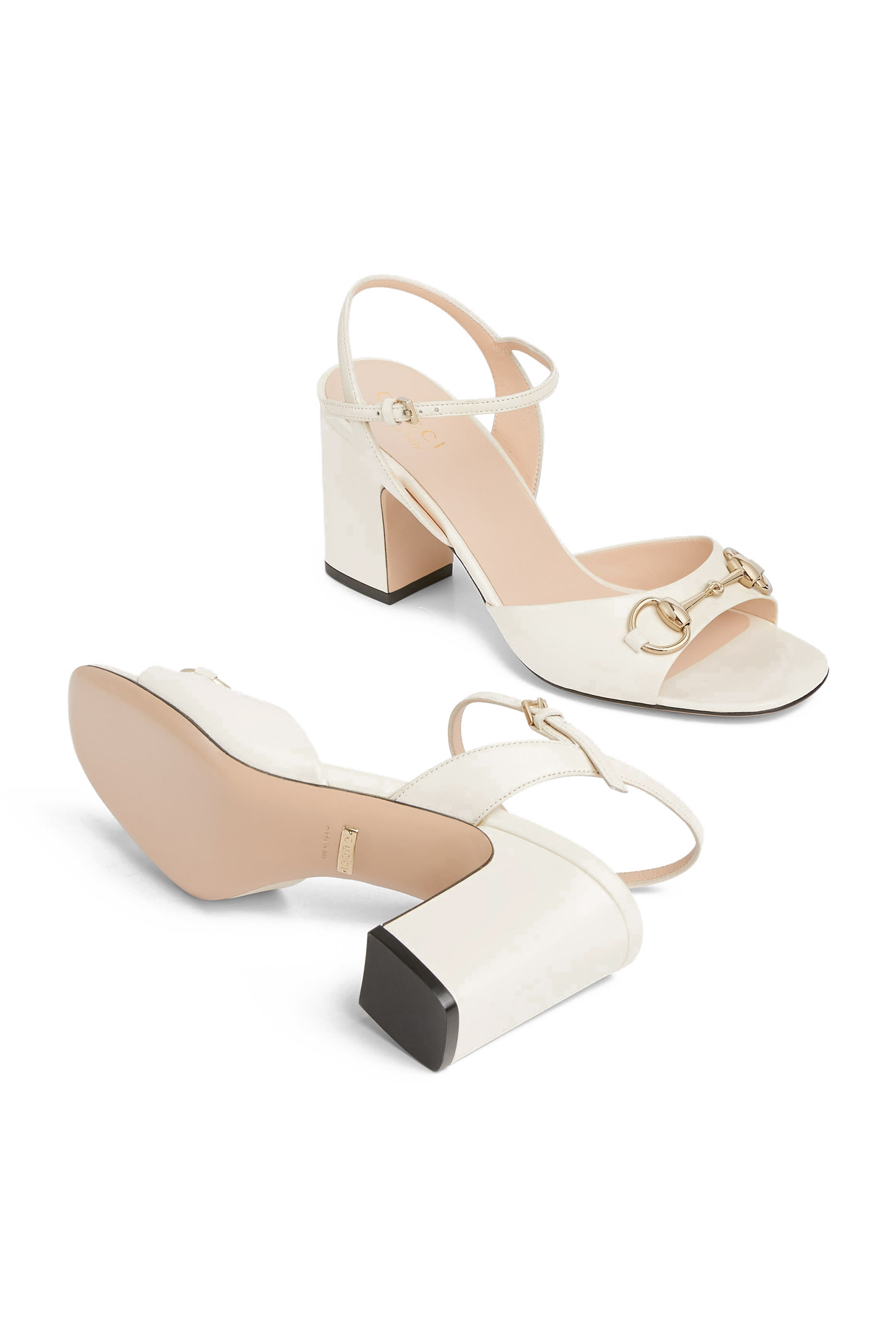 Horsebit 75 Mid-Heel Sandals