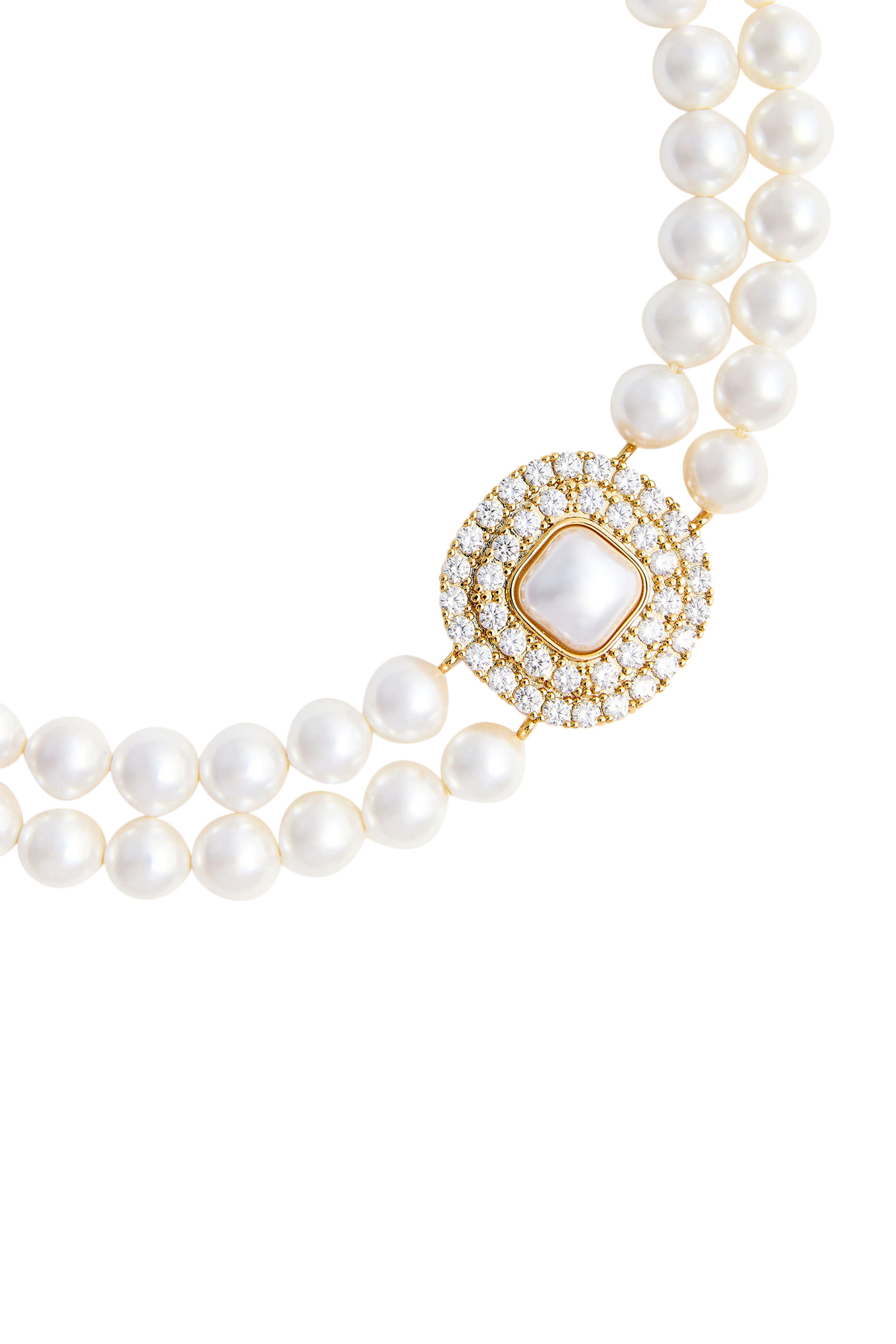 Crystal Pearl Choker