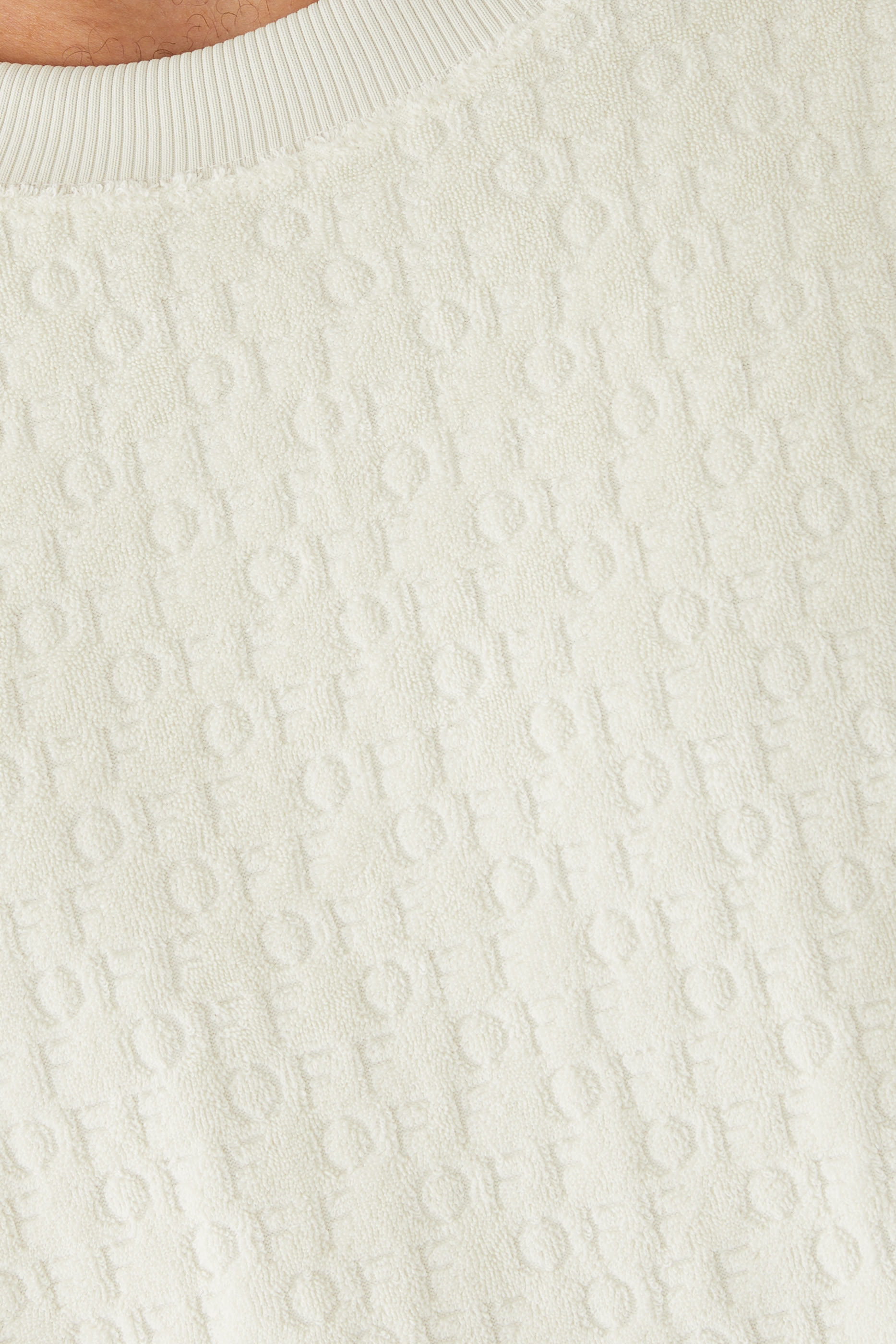 Terry Off Short Sleeve T-Shirt