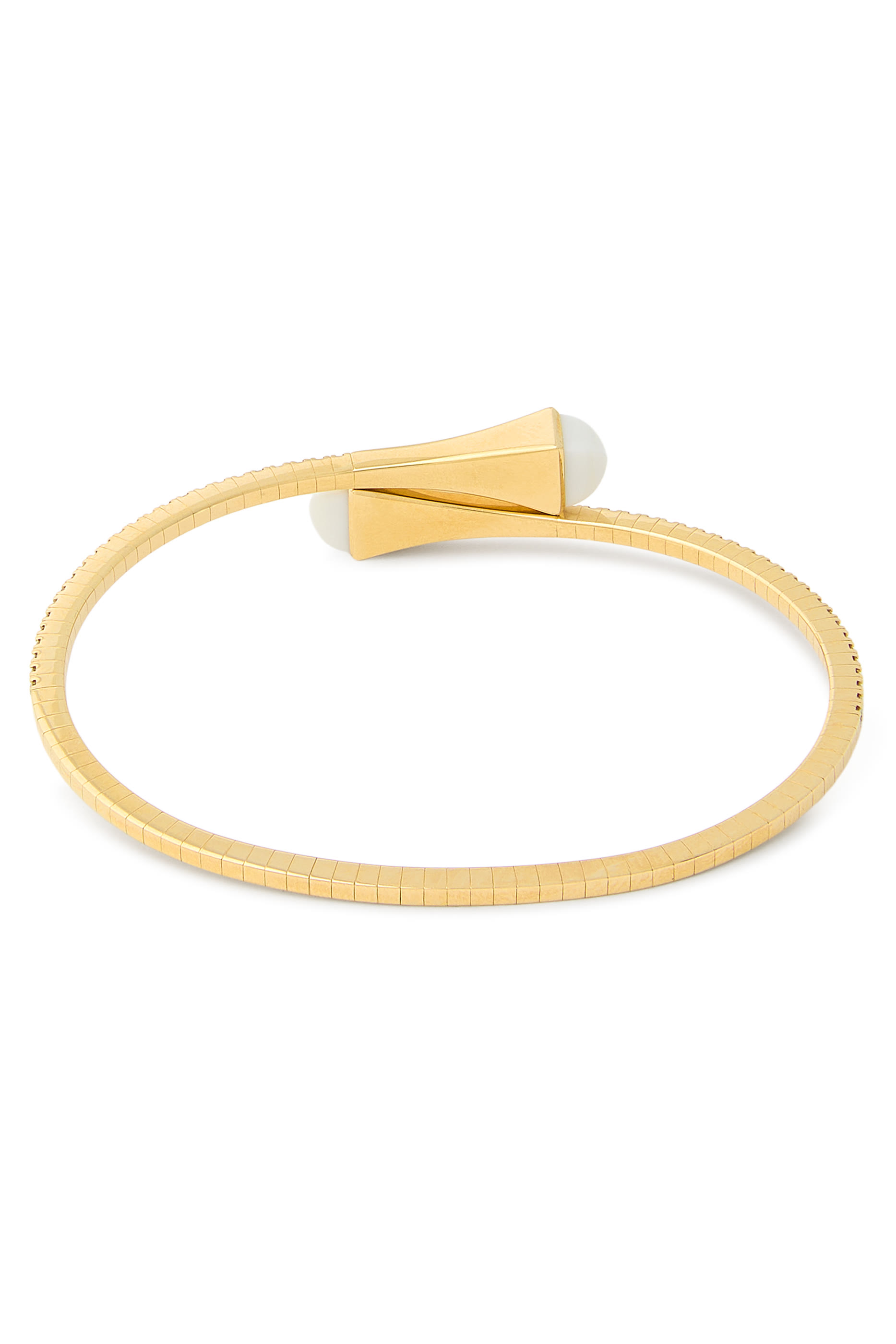 Cleo Midi Slip-On Bracelet, 18k Yellow Gold & Diamonds
