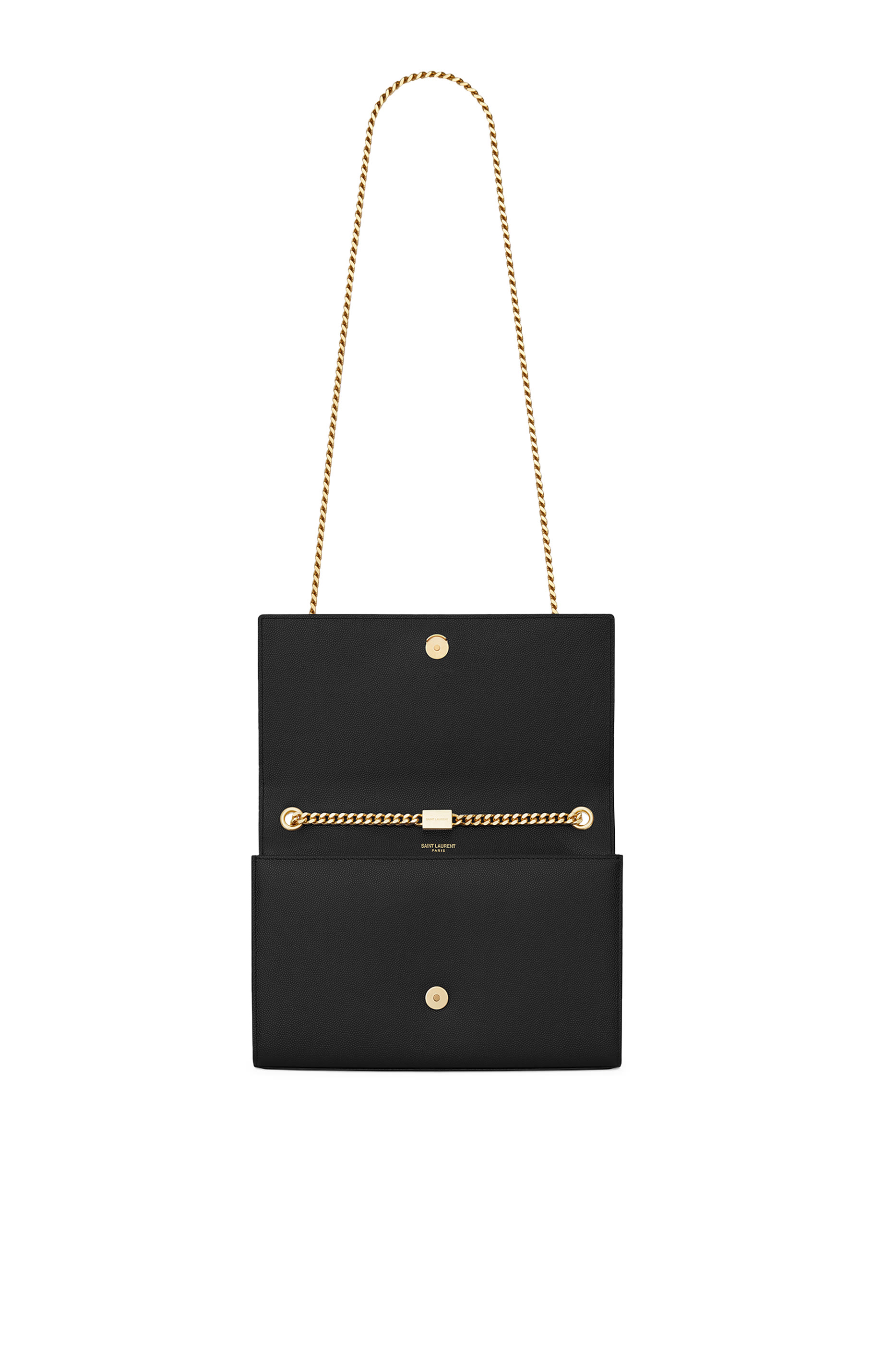 Kate Medium Chain Bag  in Grain de Poudre Embossed Leather