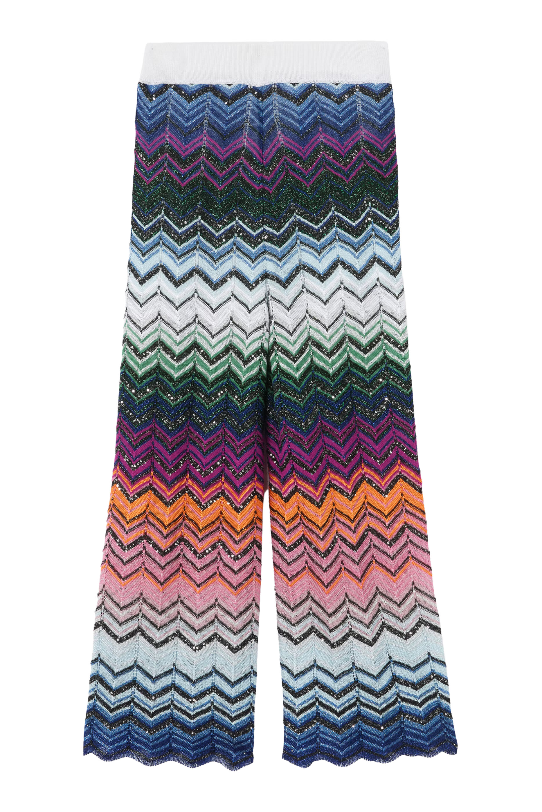 بنطال بقصة واسعة ونقشة متموجة للأطفال