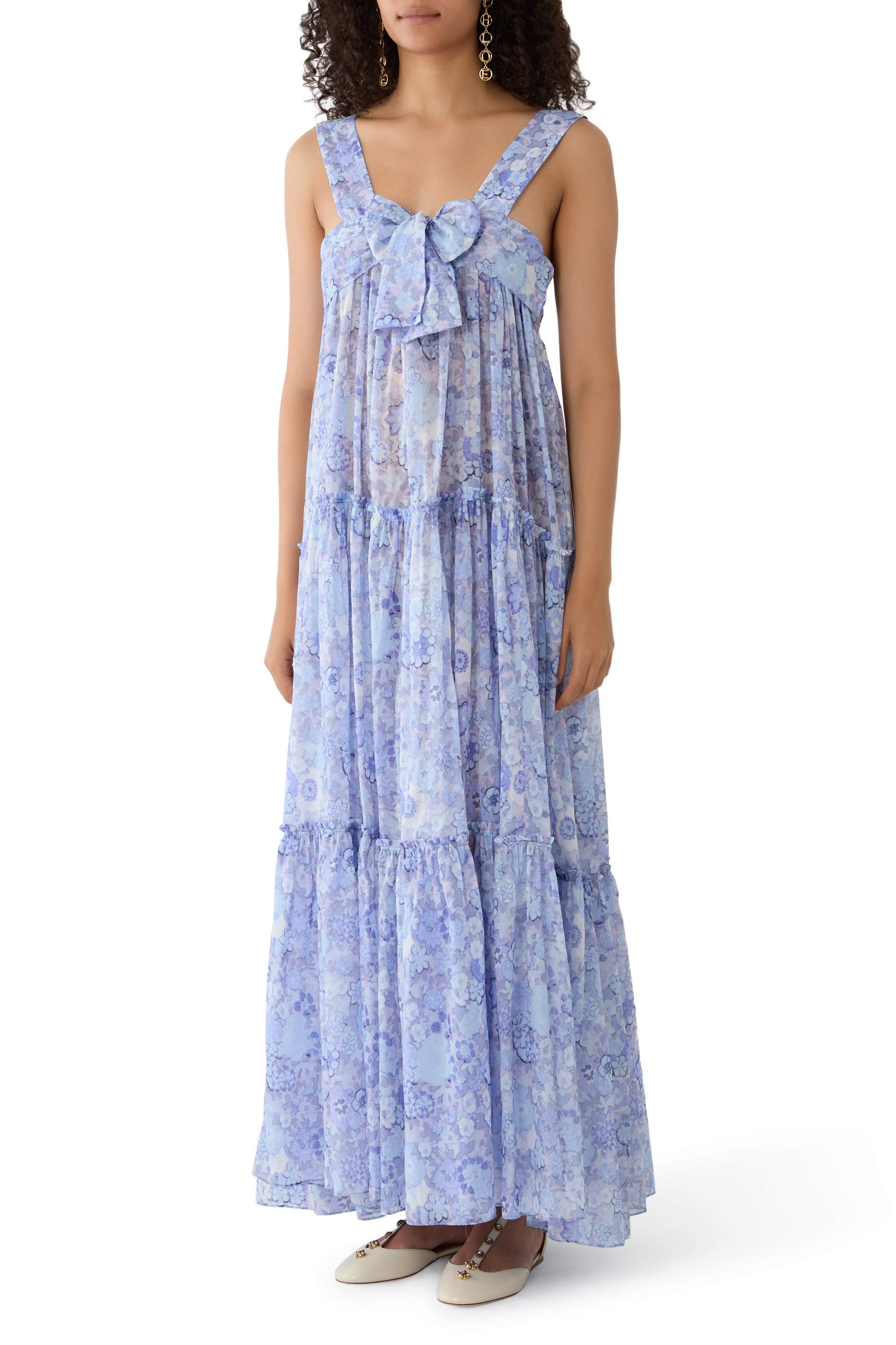 Tiered Long Dress
