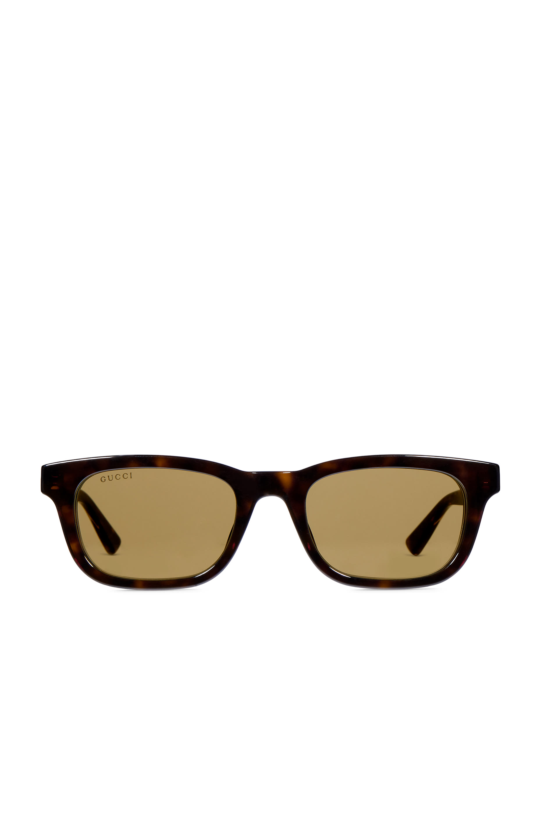 Wire Core Rectangular-Frame Sunglasses