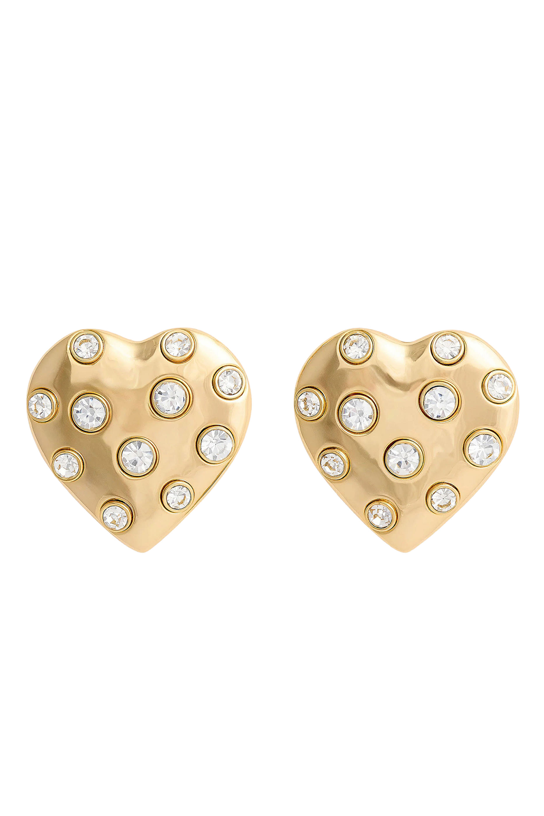 Crystal Heart Earrings