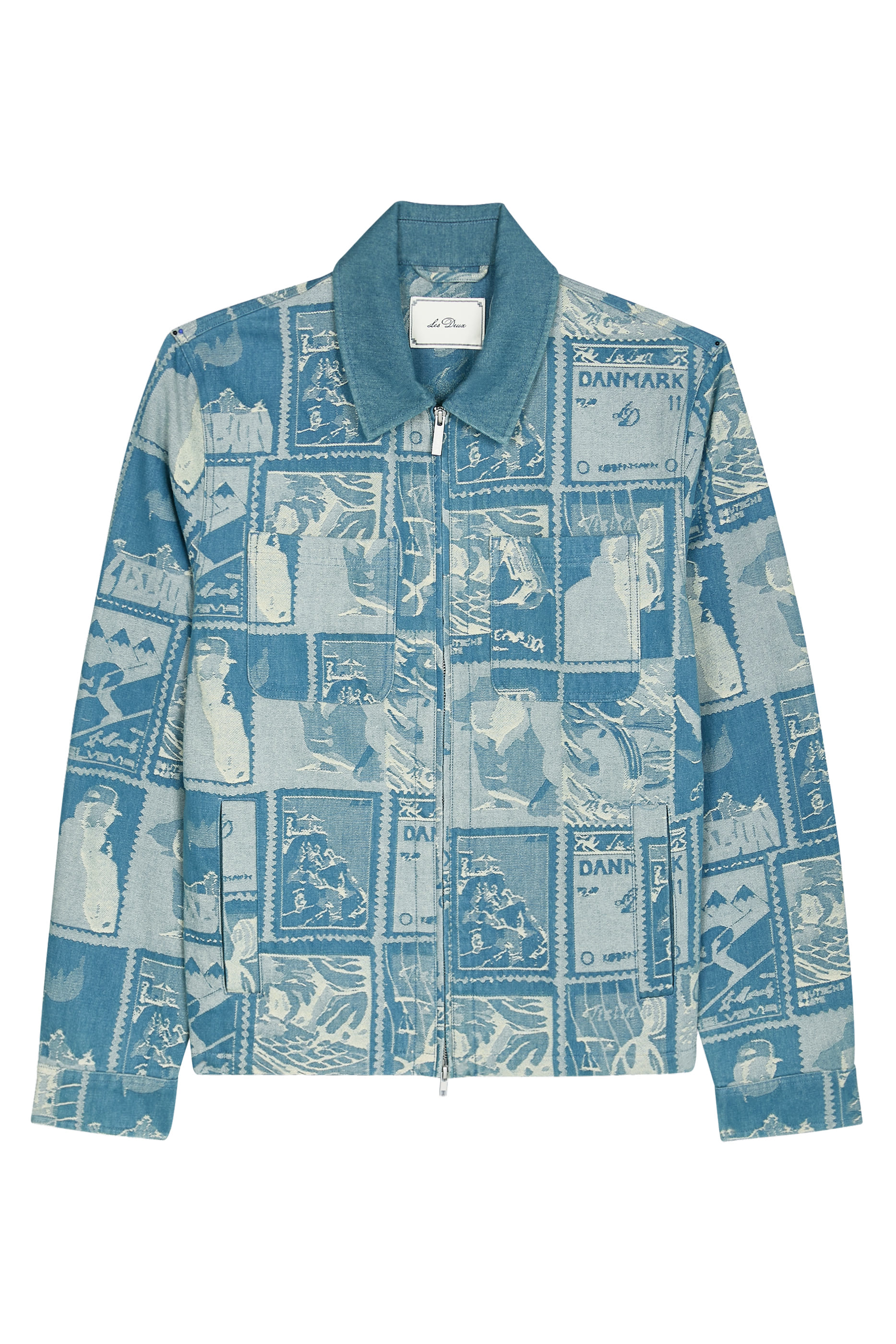 Stamp Jacquard Jacket