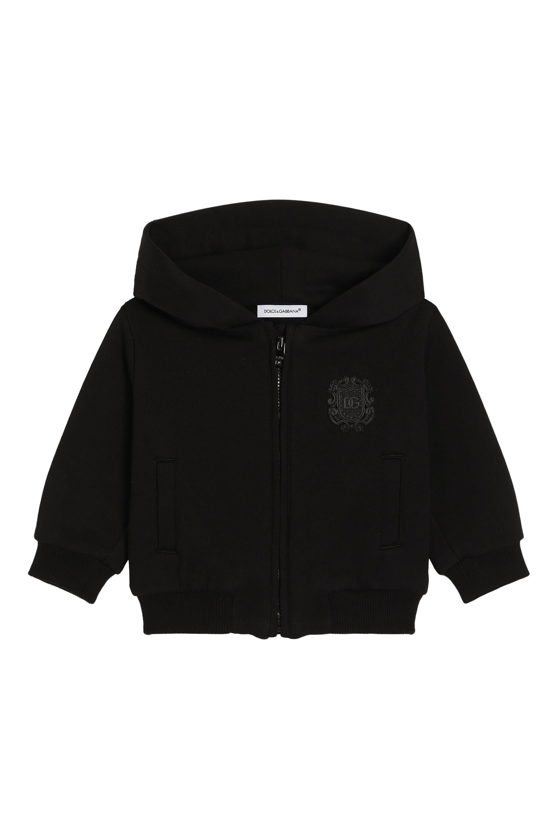 Kids Logo Patch Hooded Sweatshirt
