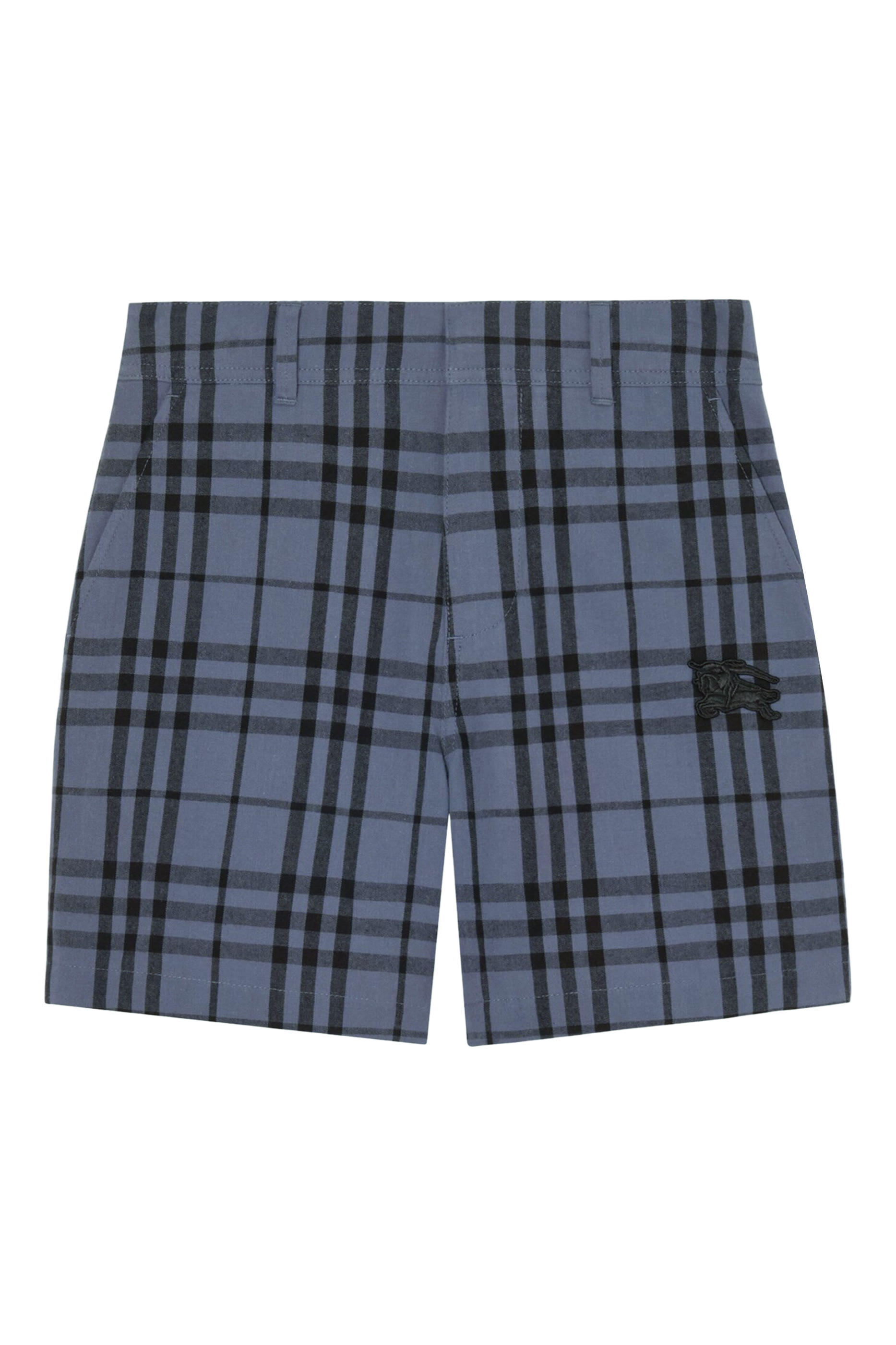 Kids Logo Check Shorts