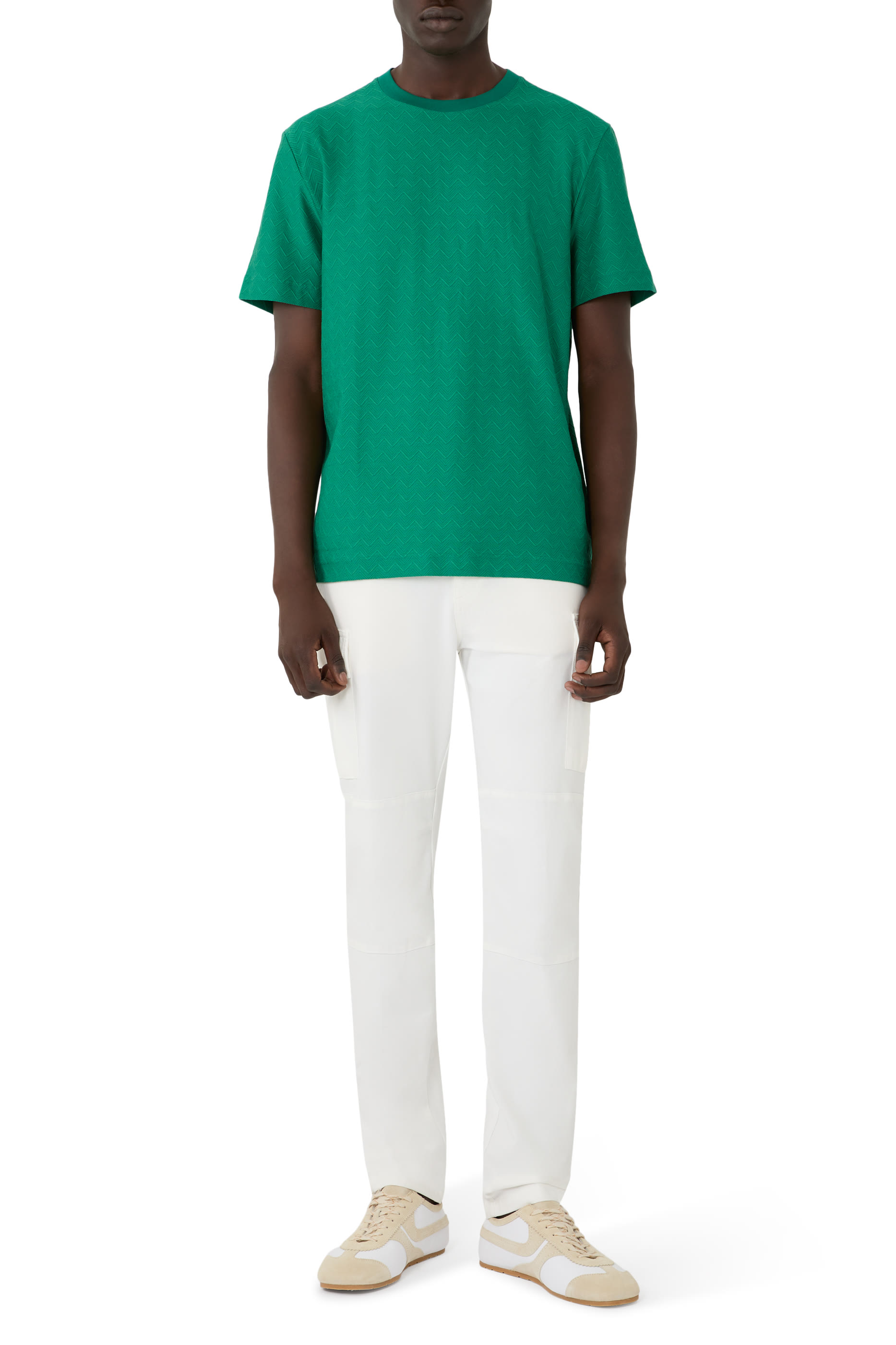 Mare Chevron Jacquard T-Shirt