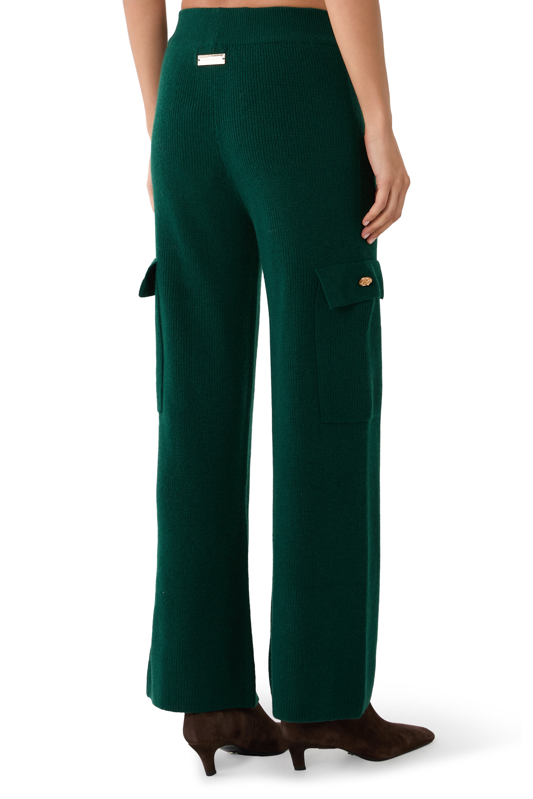Cargo Pants with Button Detail 