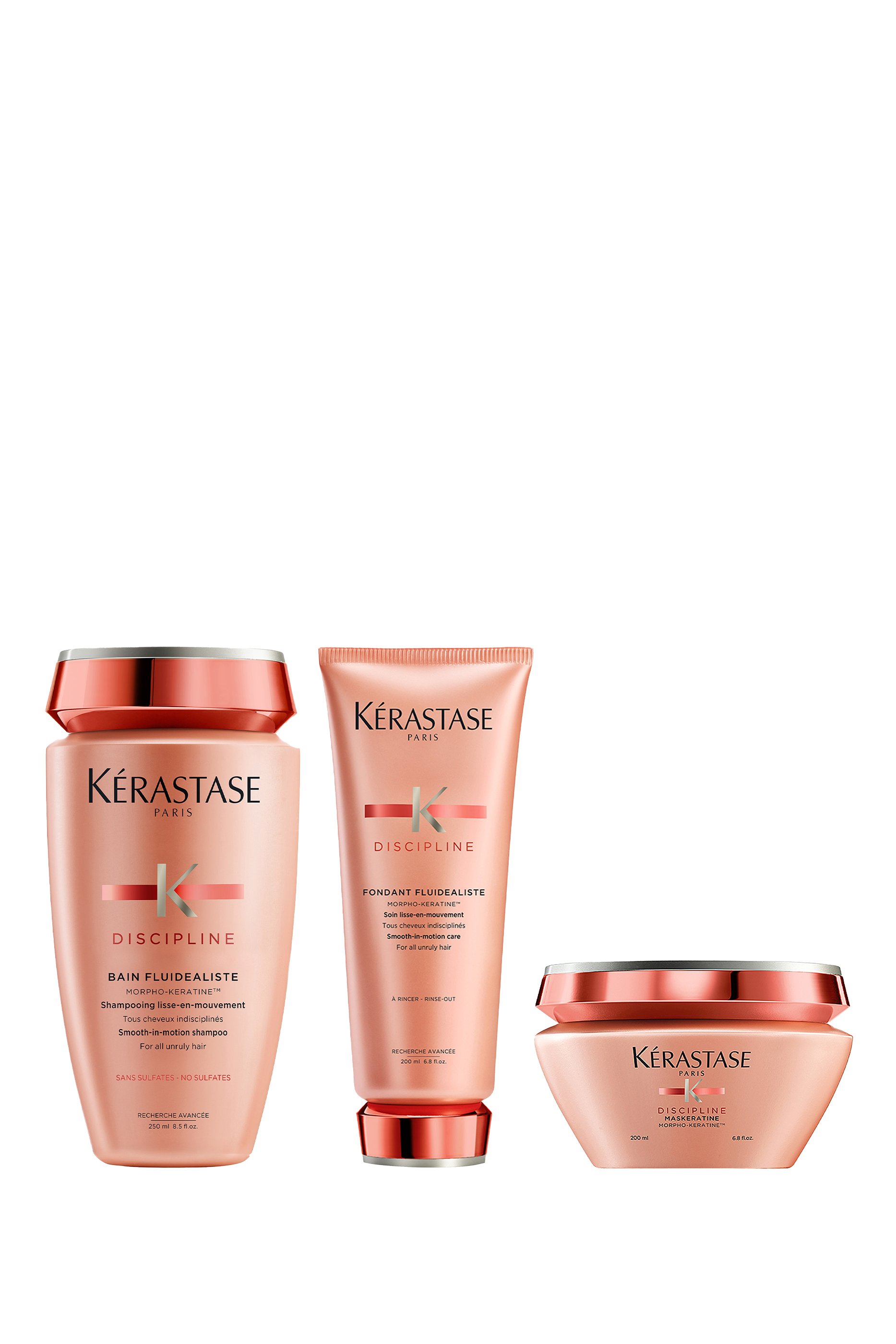 Discipline Hair Smoothing Trio