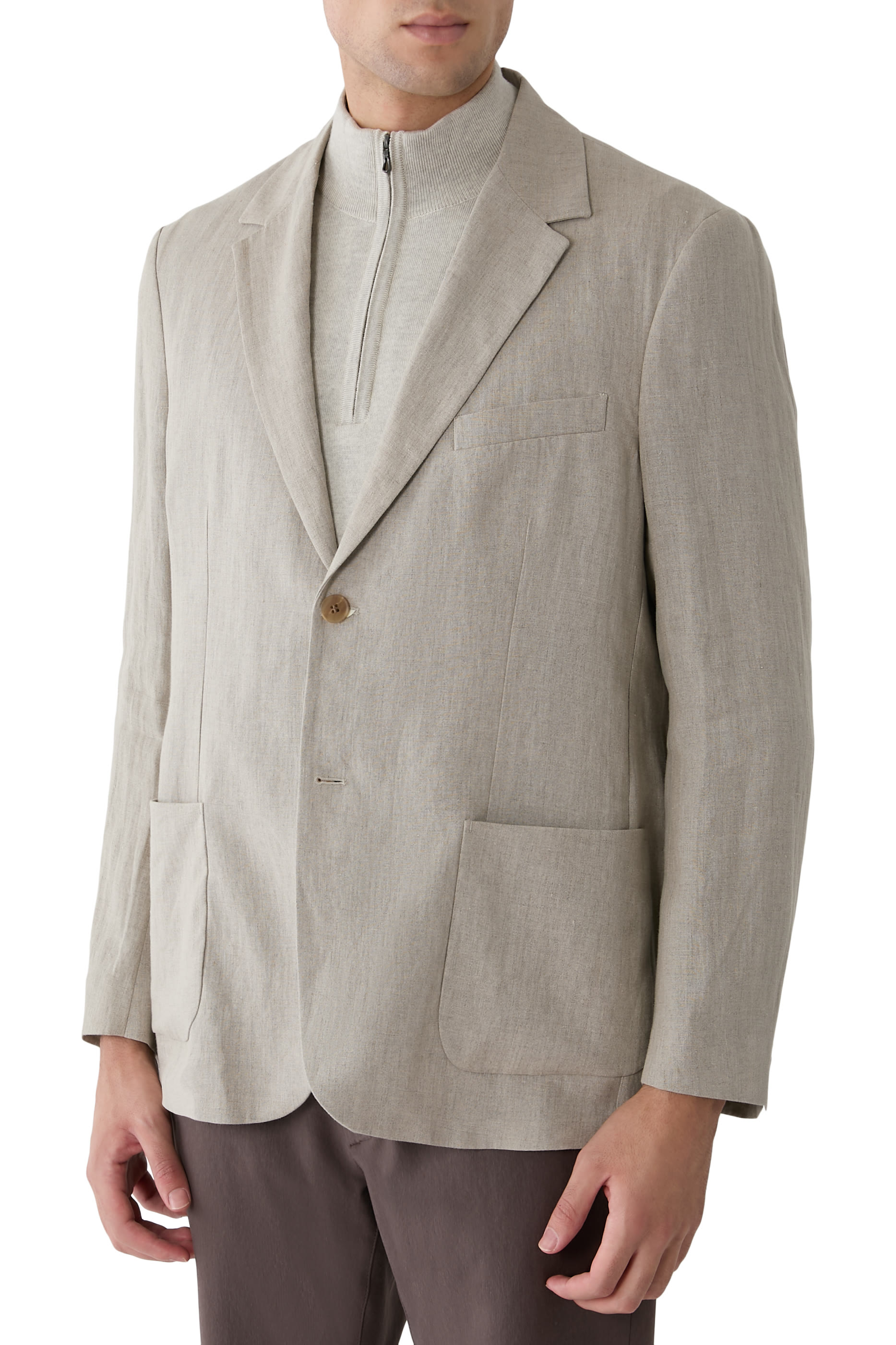 Unstructured Blazer 