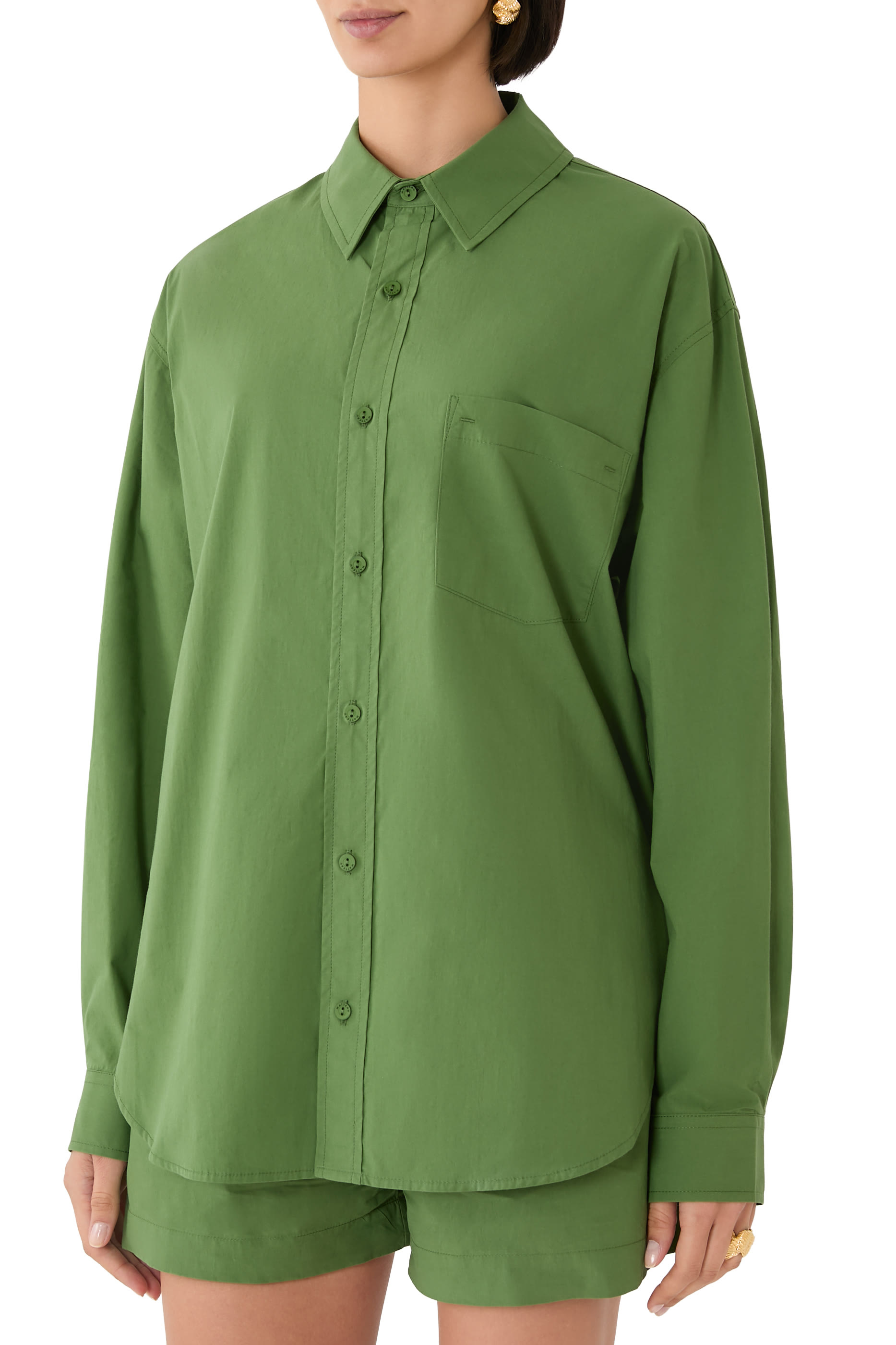 Relaxed Long Sleeved Shirt