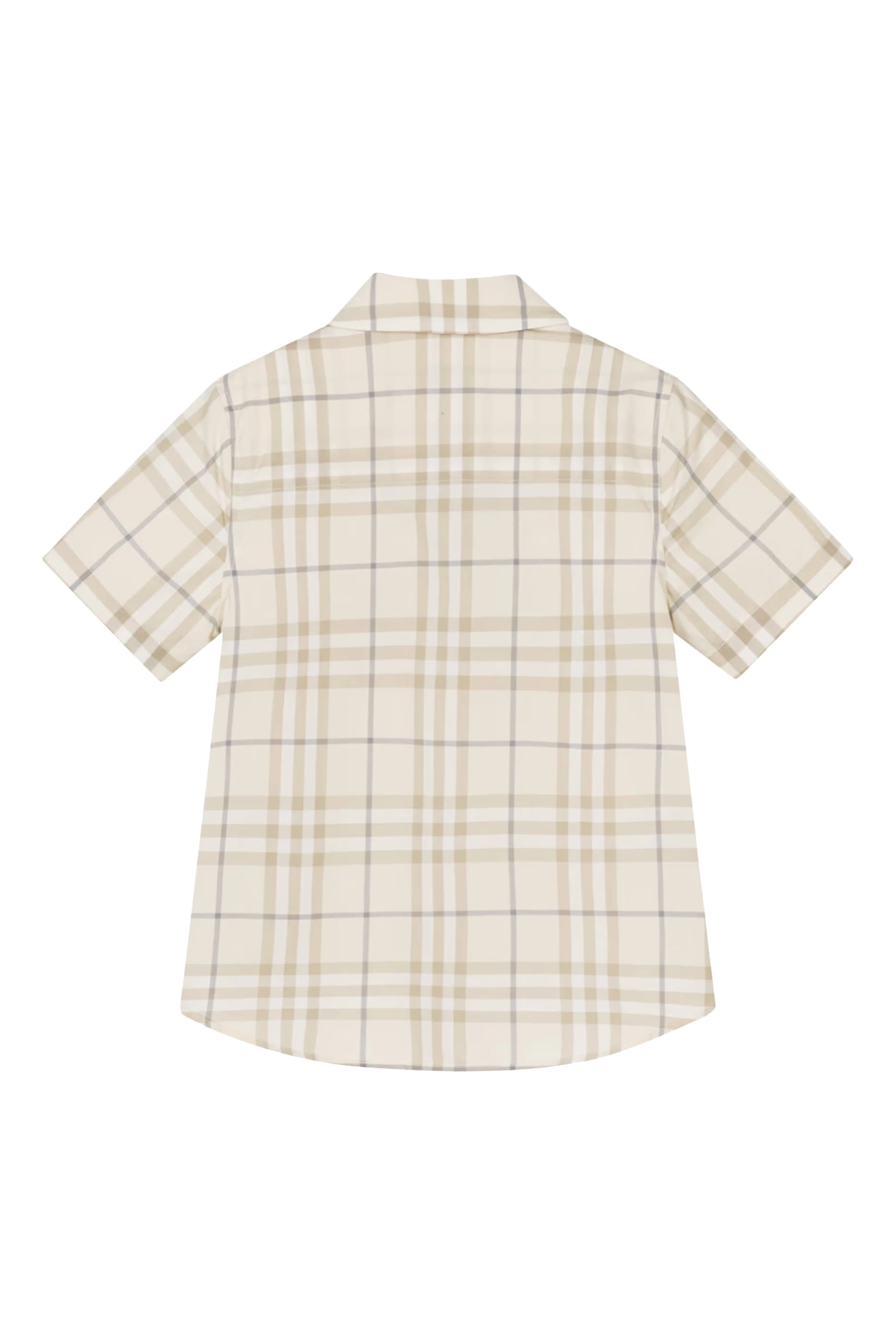 Kids Check Cotton Shirt 