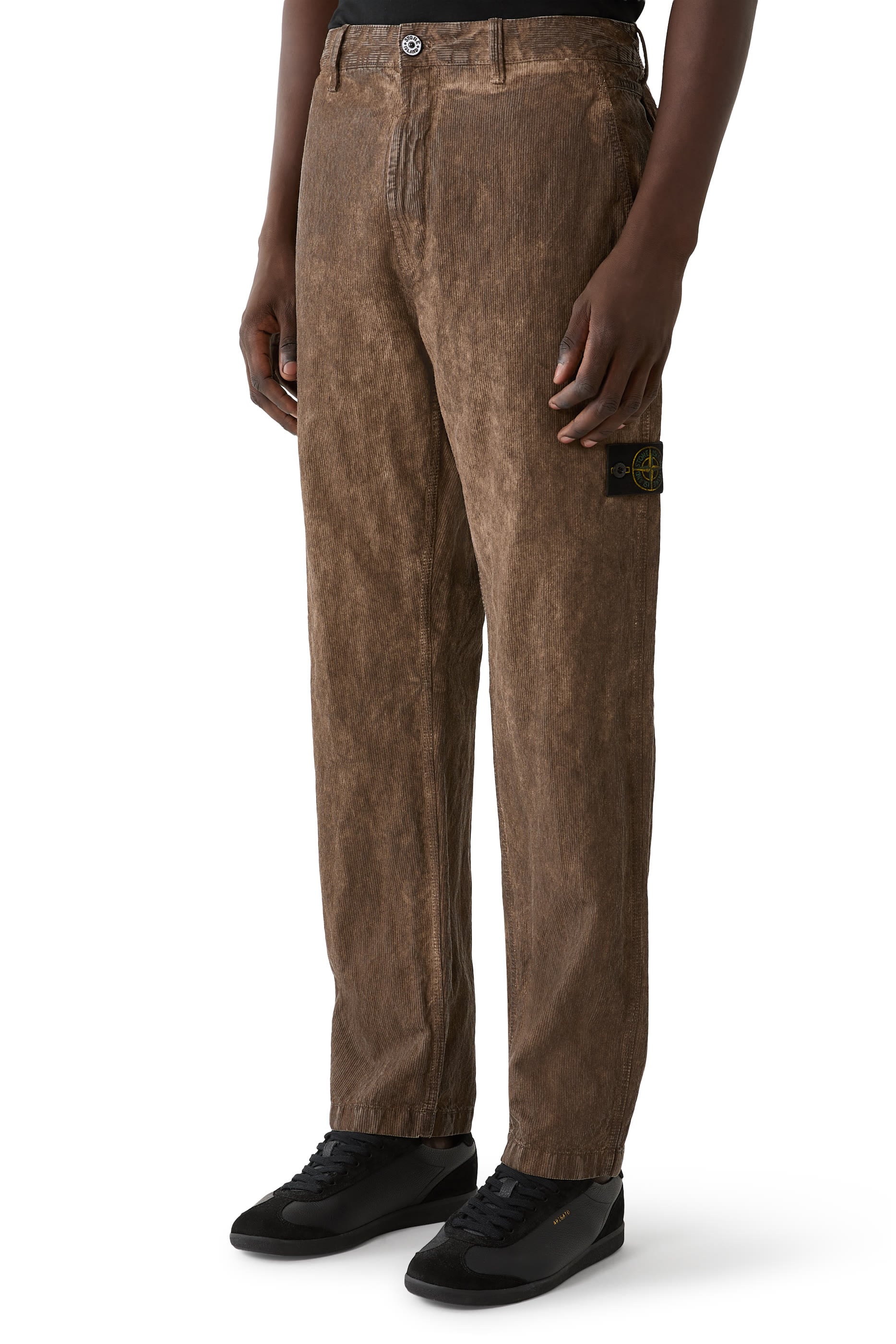 Logo Patch Chino Trousers