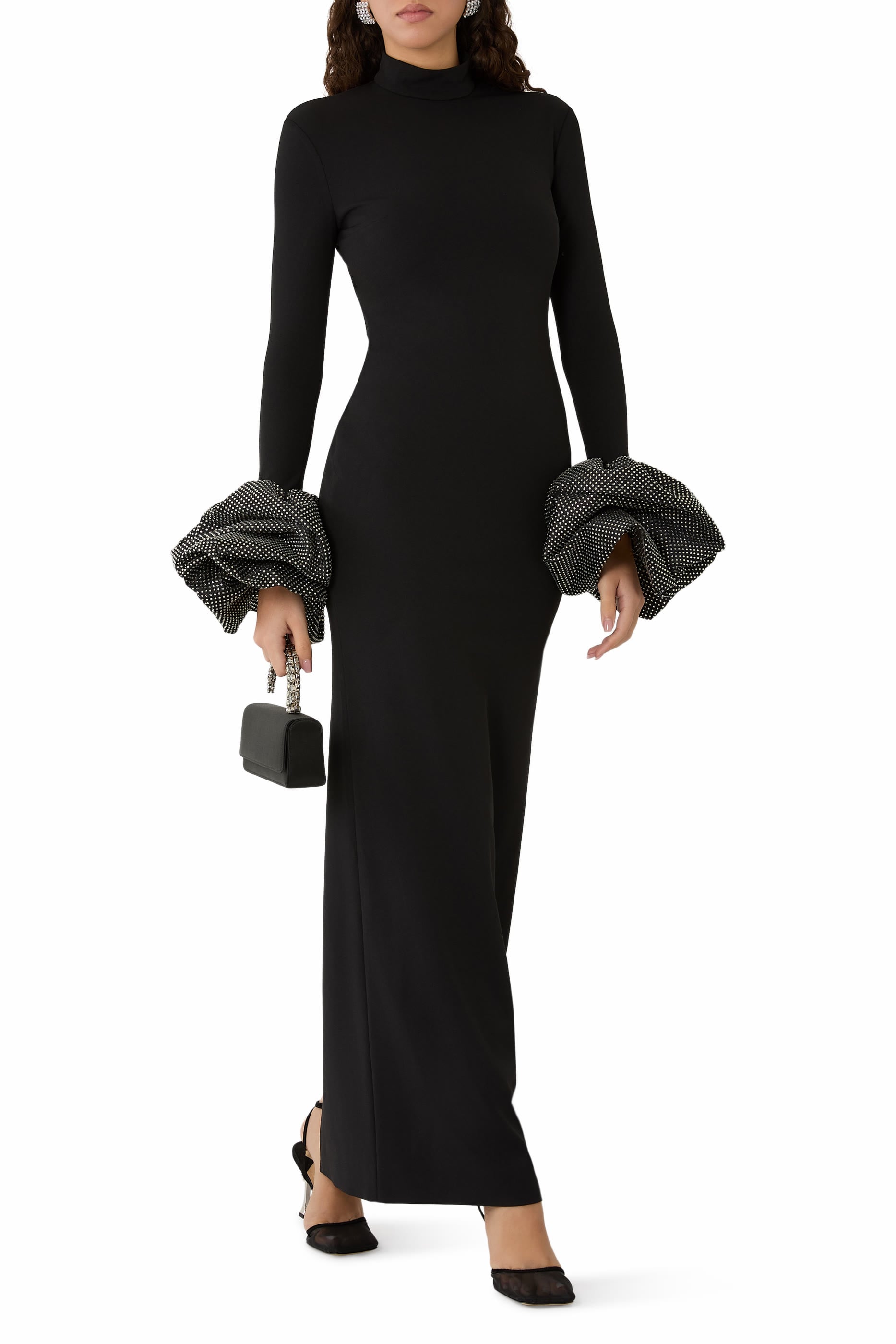 The Viviana Crystal Maxi Dress