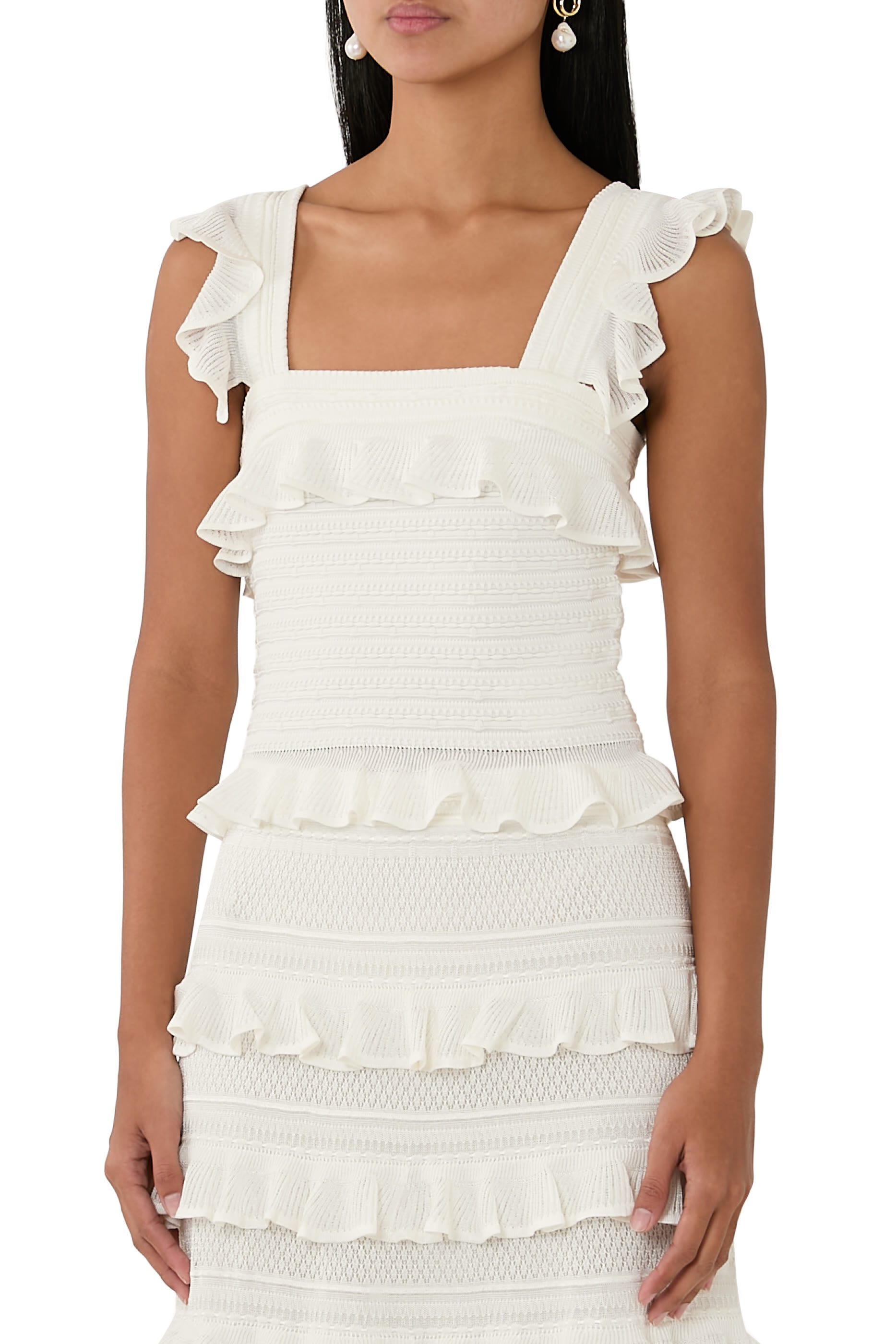 Luna Lace Frill Camisole