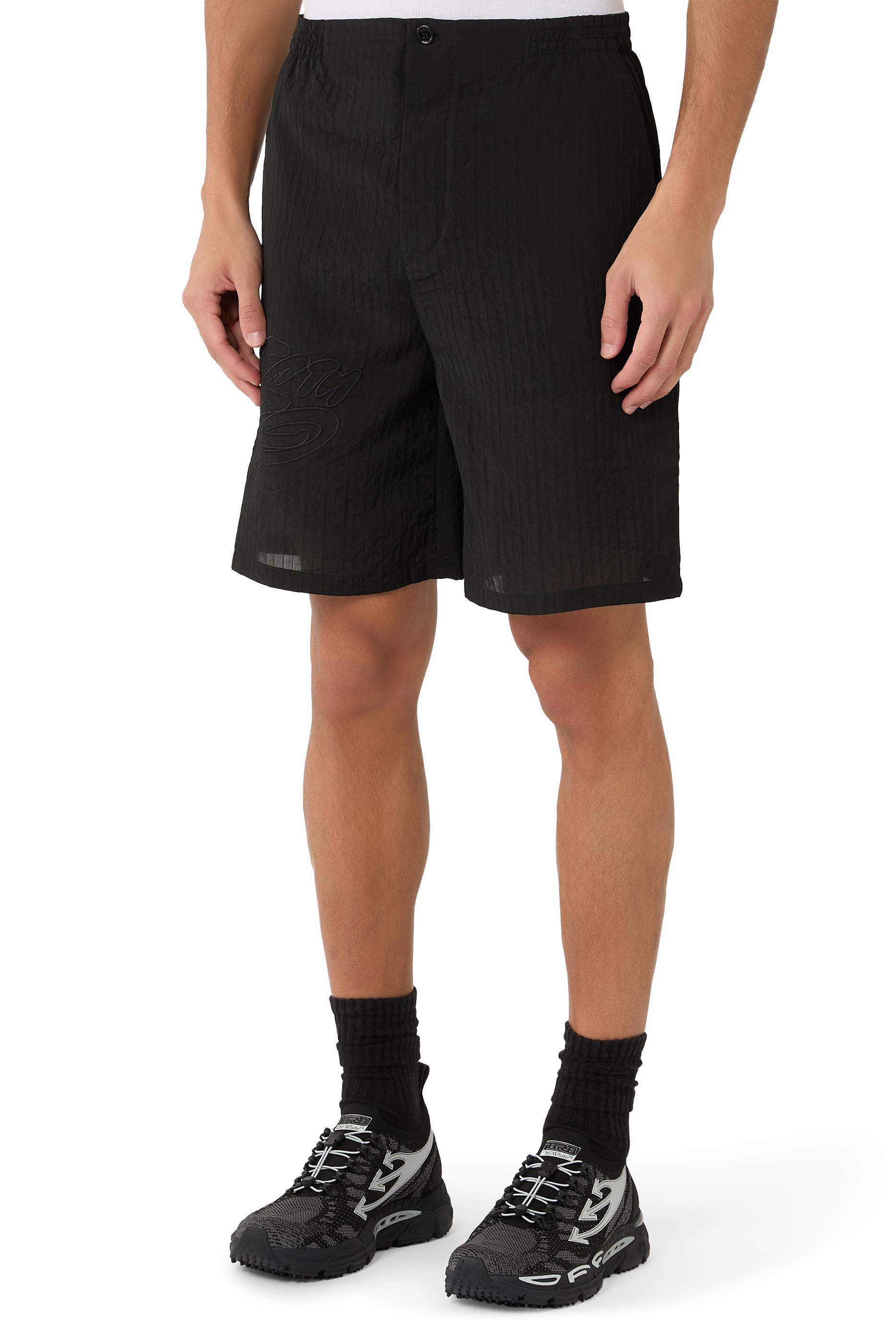 Handstyle Logo Bowling Shorts